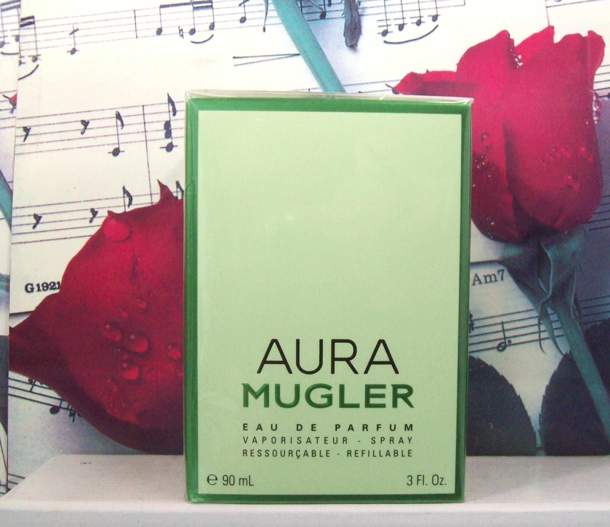 Aura By Mugler 3.0 oz EDP Spray bottle front