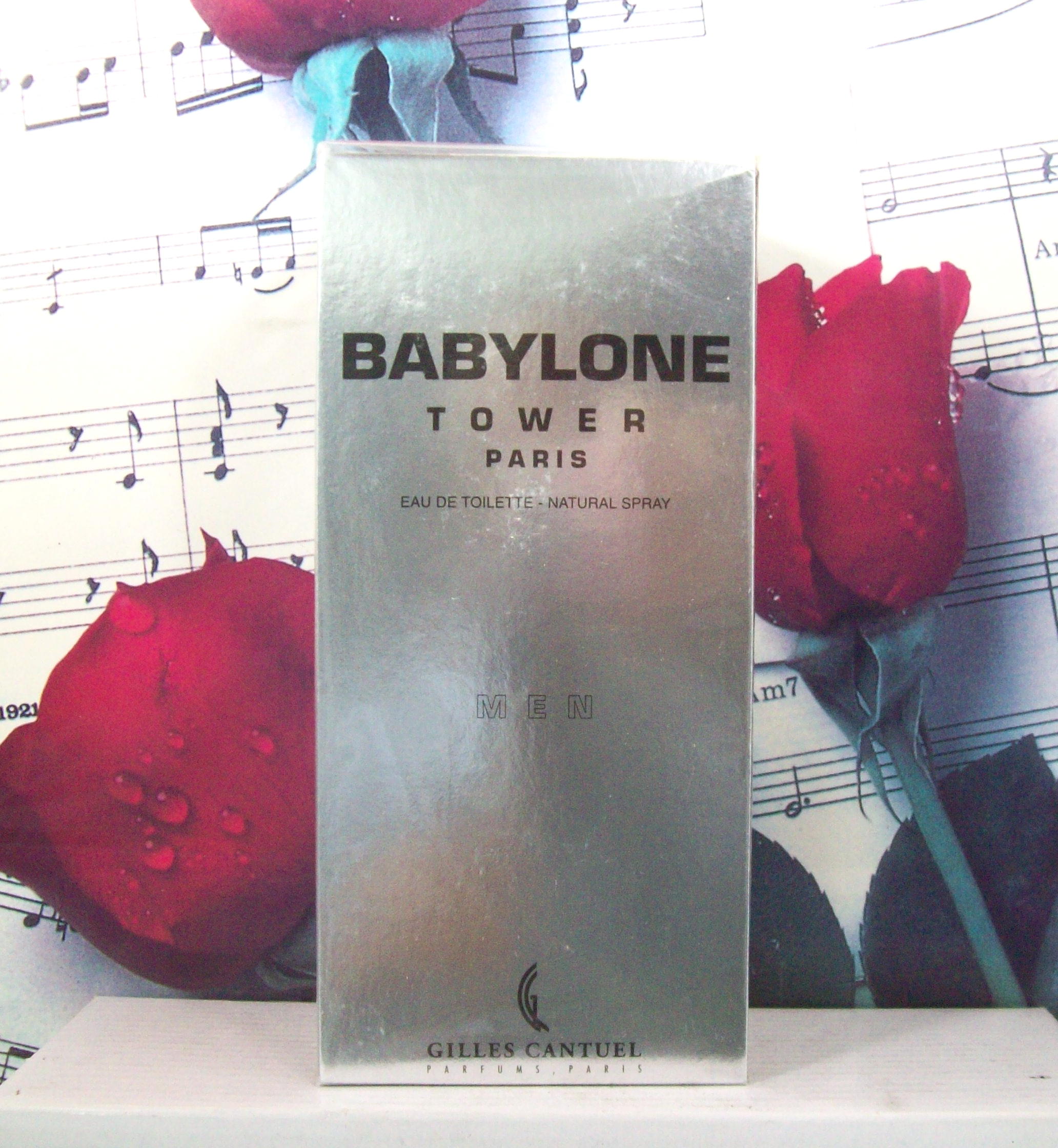 Babylone Tower Men 3.4 OZ EDT Spray bottle front view
