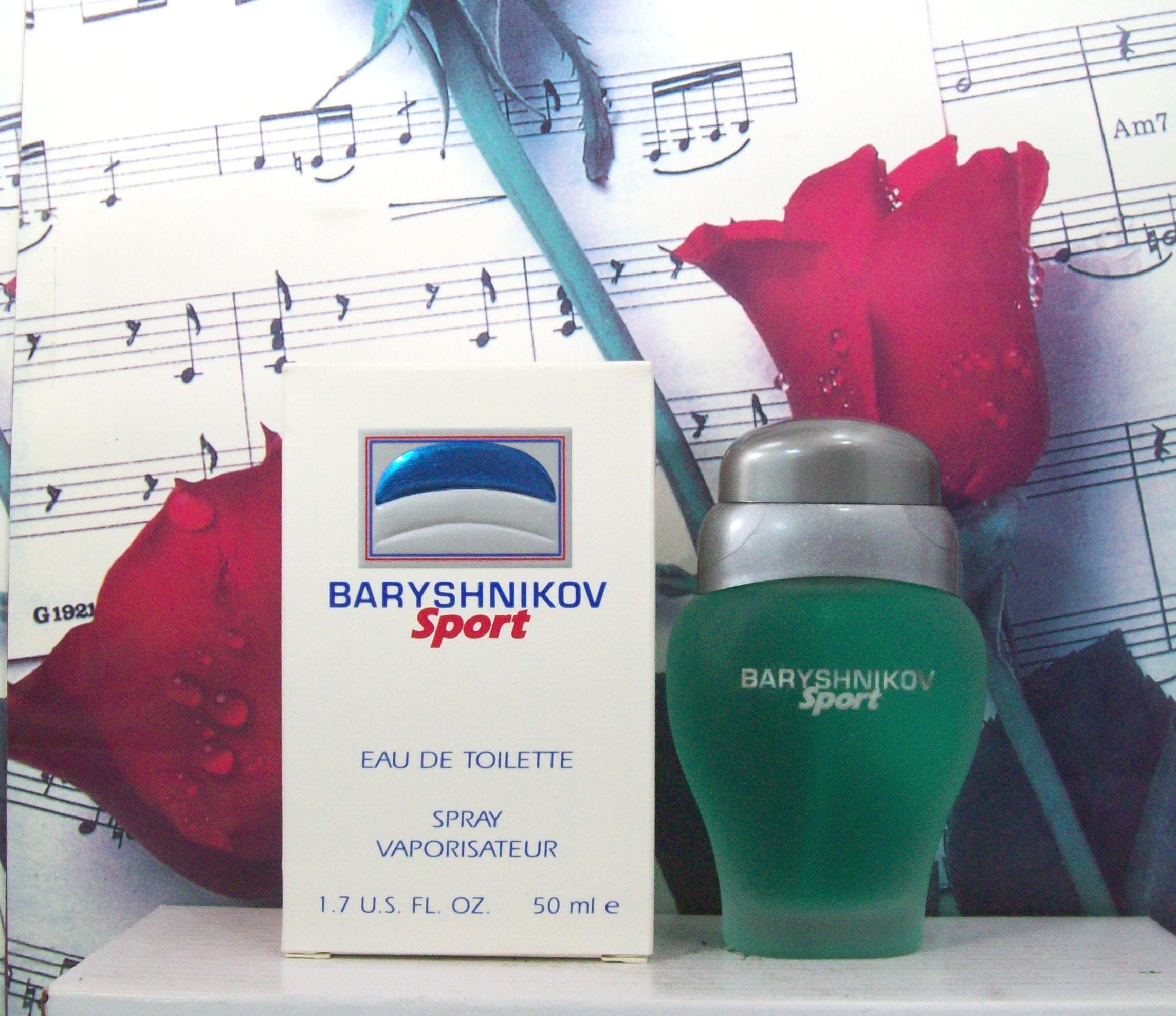 Baryshnikov Sport Men 1.7 Oz EDT Spray bottle front view