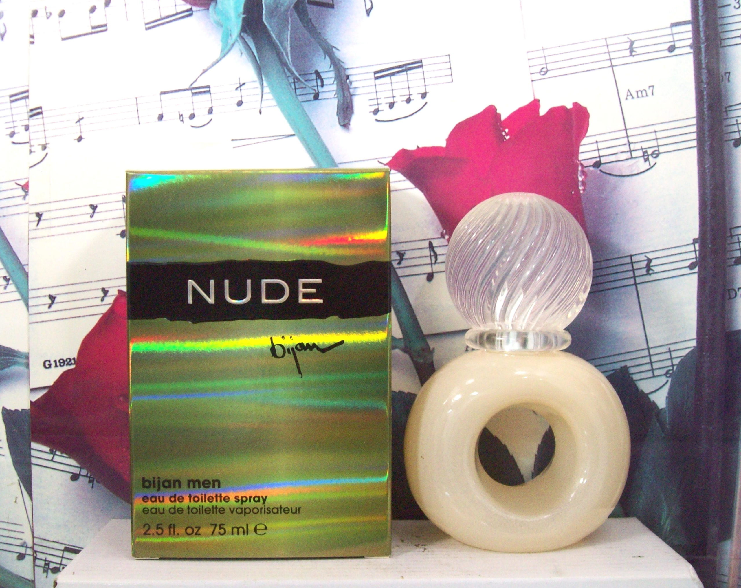 Bijan Nude For Men EDT Spray 2.5 OZ bottle