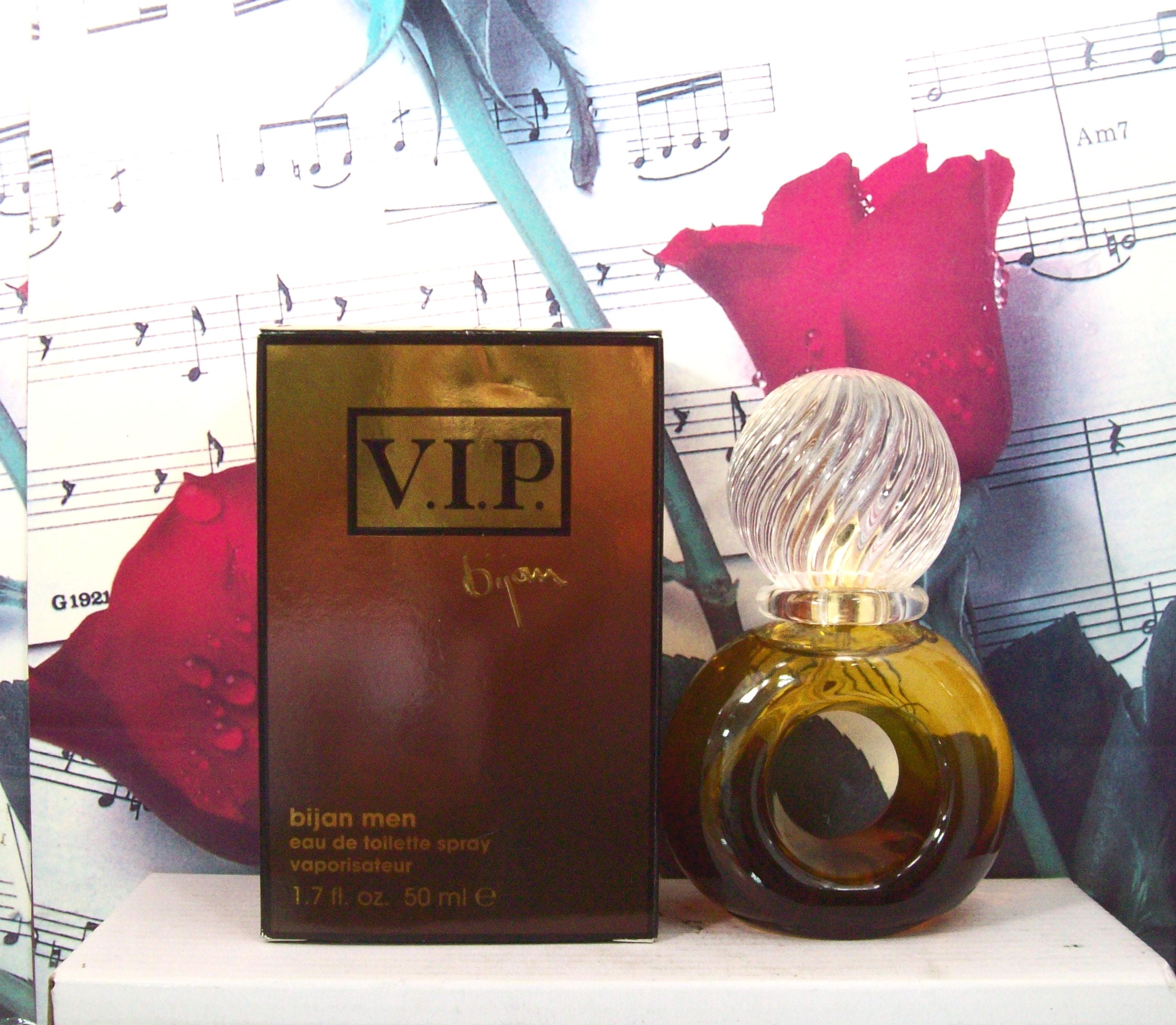Bijan VIP For Men 1.7 OZ EDT Spray bottle front view