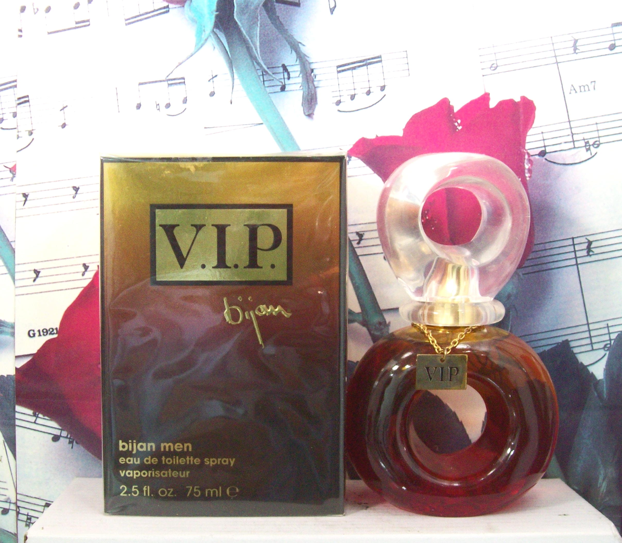 Bijan VIP For Men 2.5 OZ EDT Spray bottle