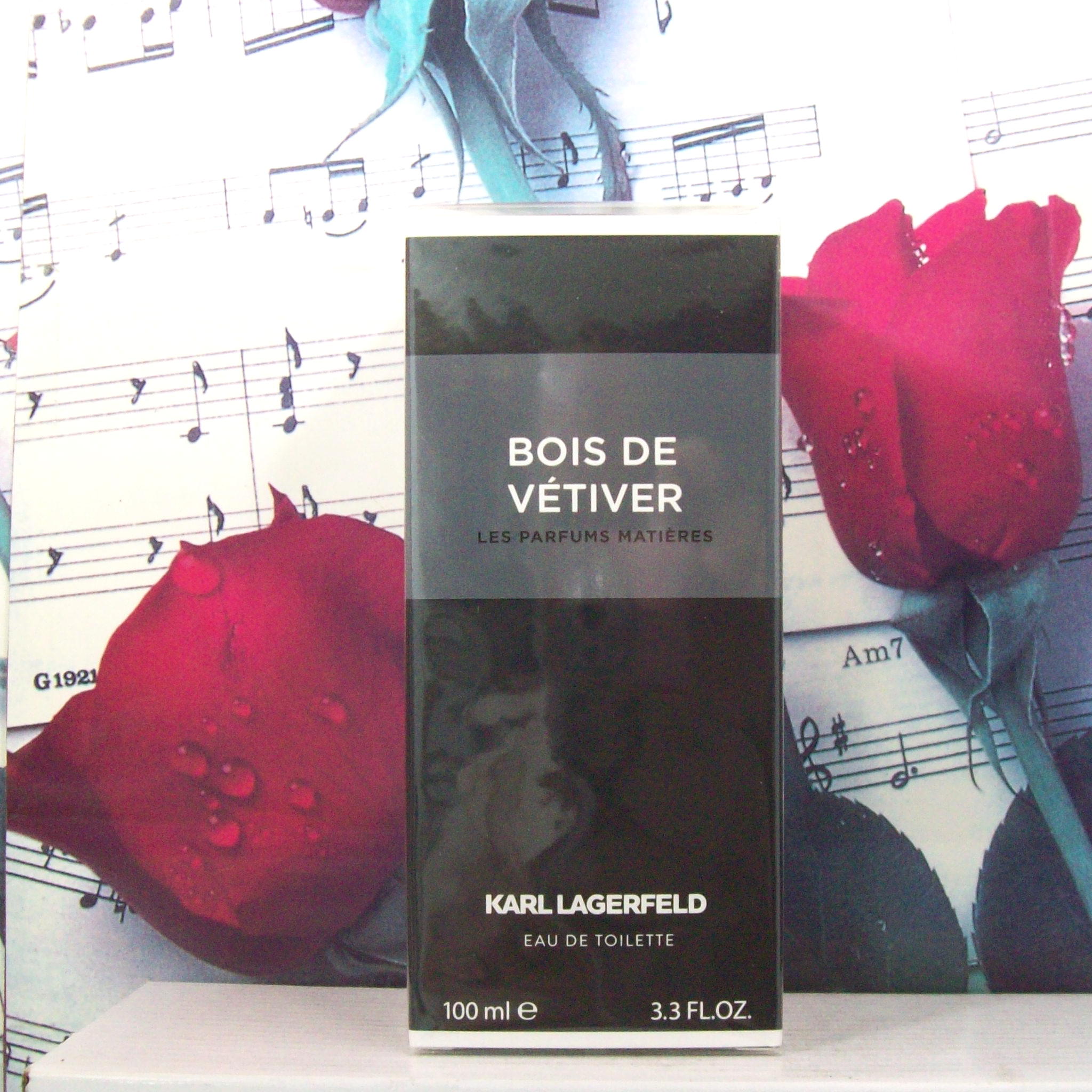 Bois De Vetiver EDT Spray by Karl Lagerfeld 3.3 OZ front view