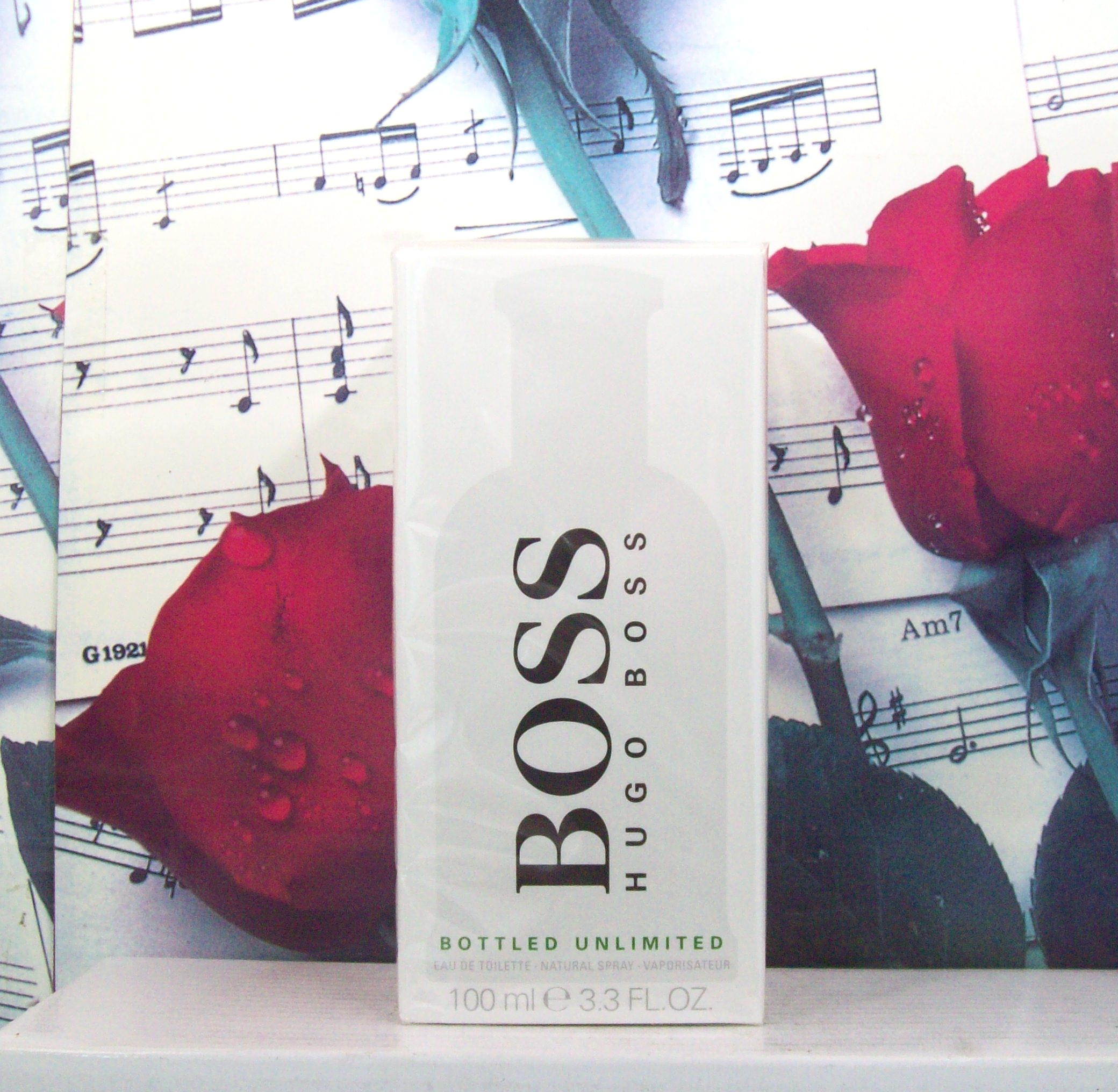 Hugo Boss Bottled Unlimited EDT 3.3 OZ Spray front view