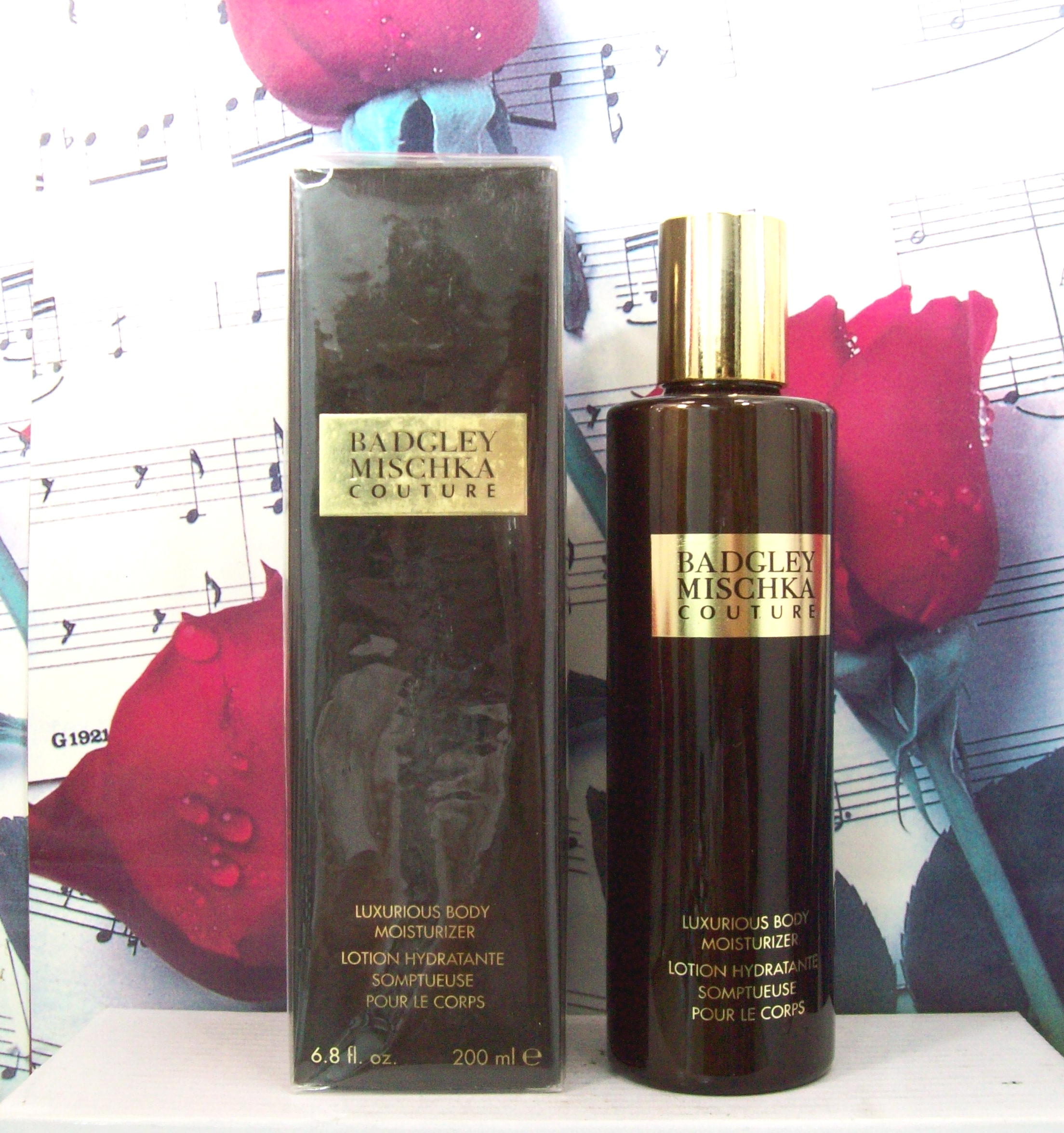 Badgley Mischka Couture Body Moisturizer 6.8 OZ front view