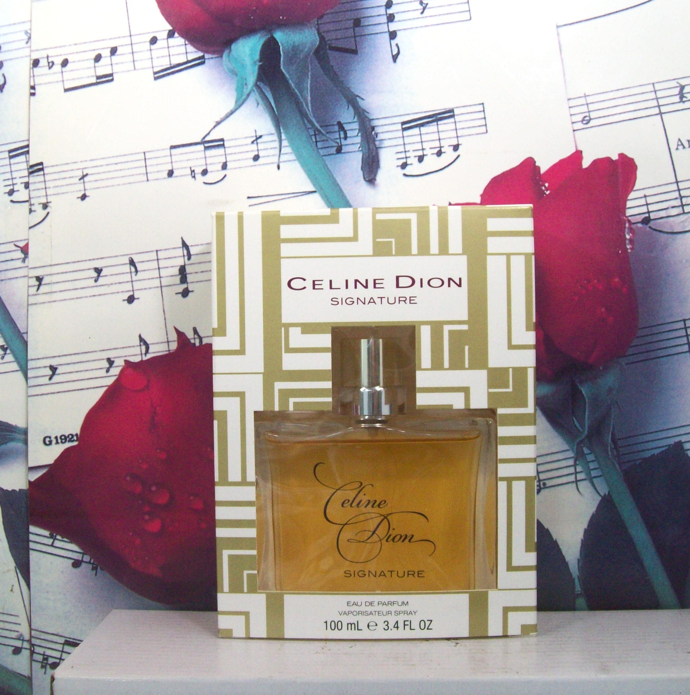 Celine Dion Parfums Signature 3.4 OZ EDP Spray bottle
