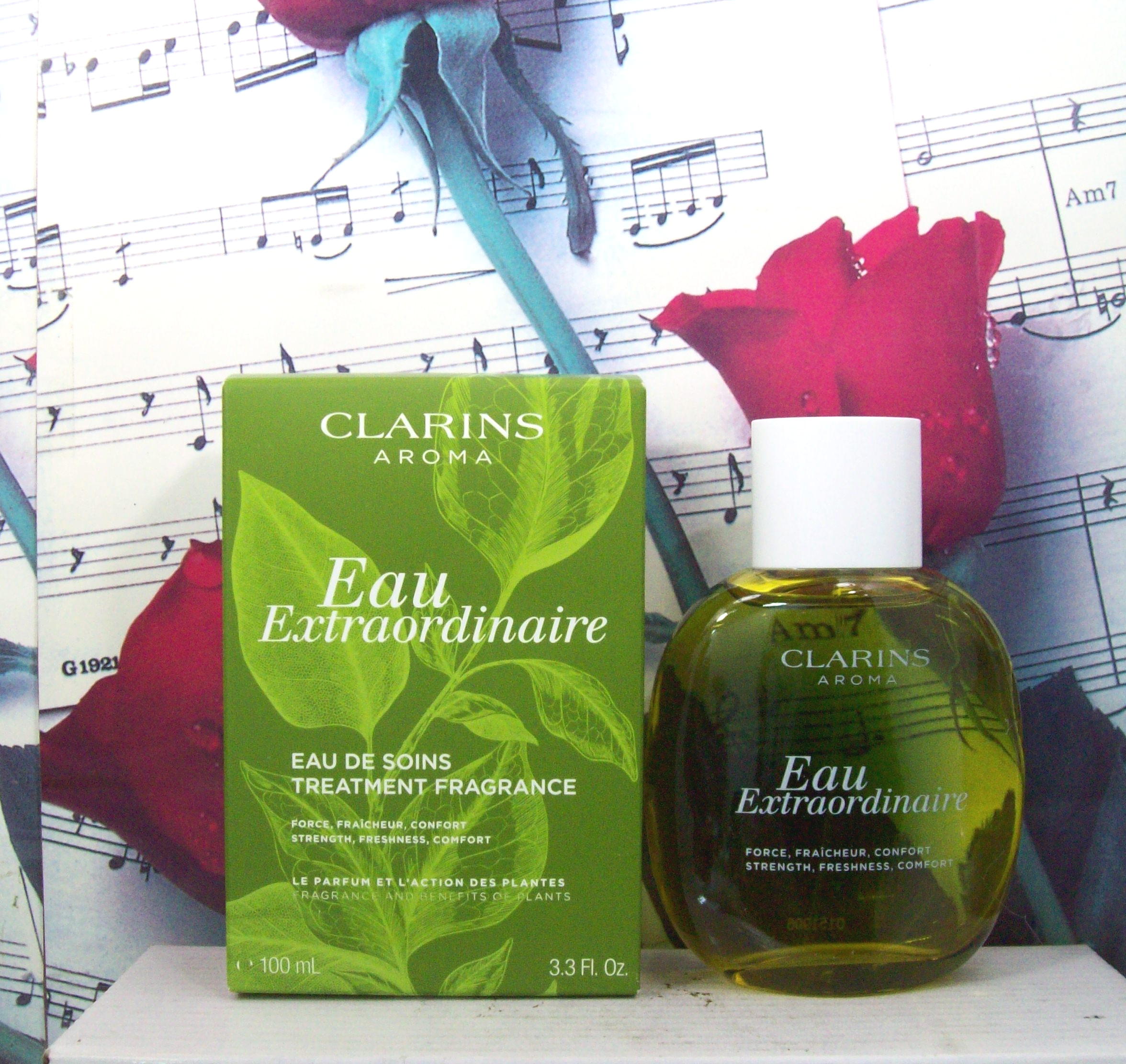 Clarins Aroma Eau Extraordinaire Treatment Fragrance bottle front view