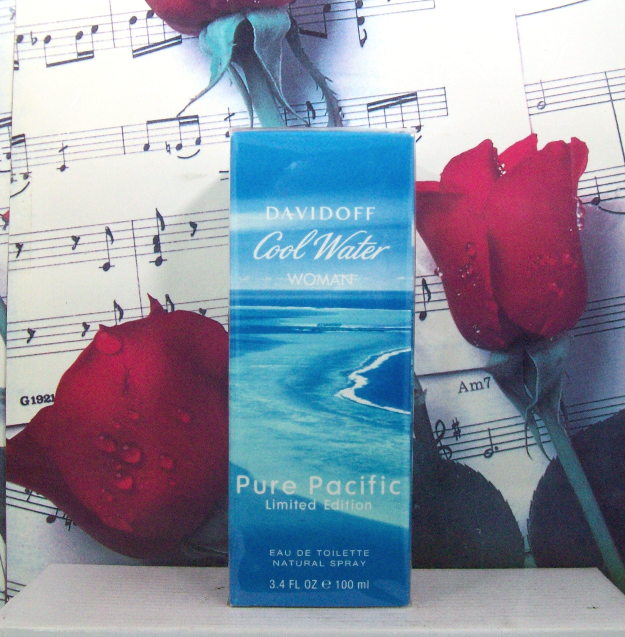 Davidoff Cool Water Woman Pure Pacific Limited Edition 3.4 OZ EDT Spray