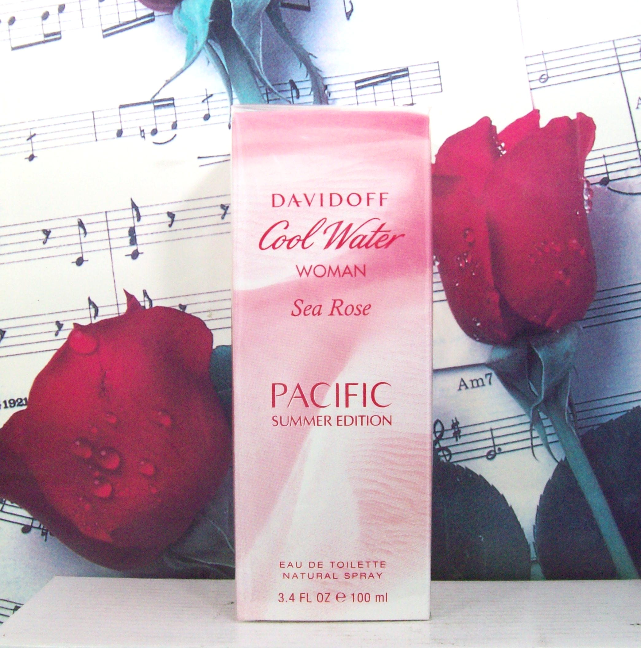 Davidoff Cool Water Sea Rose Pacific Summer Edition bottle front view