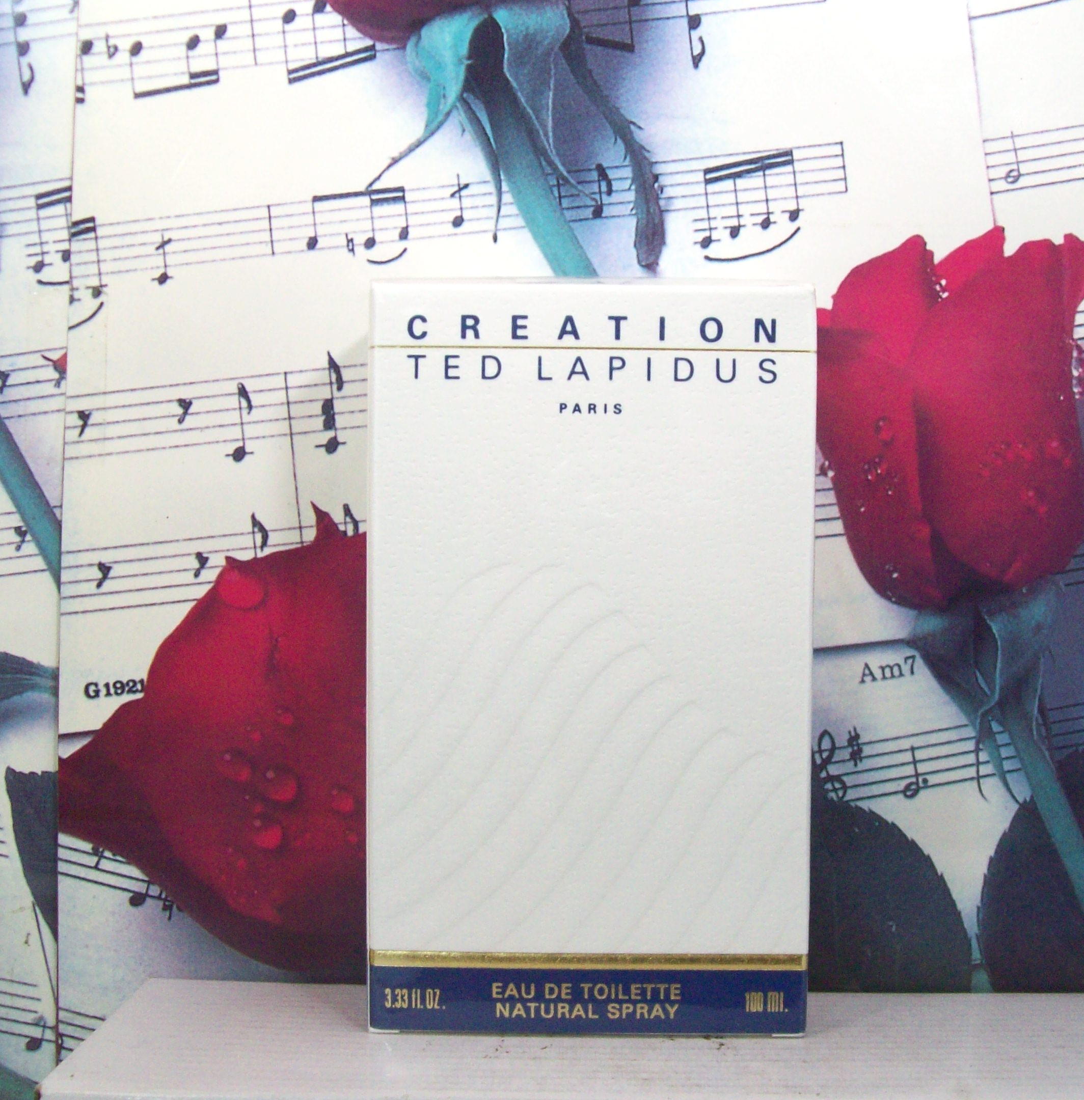 Ted Lapidus Creation EDT Vintage 3.33 OZ Spray bottle