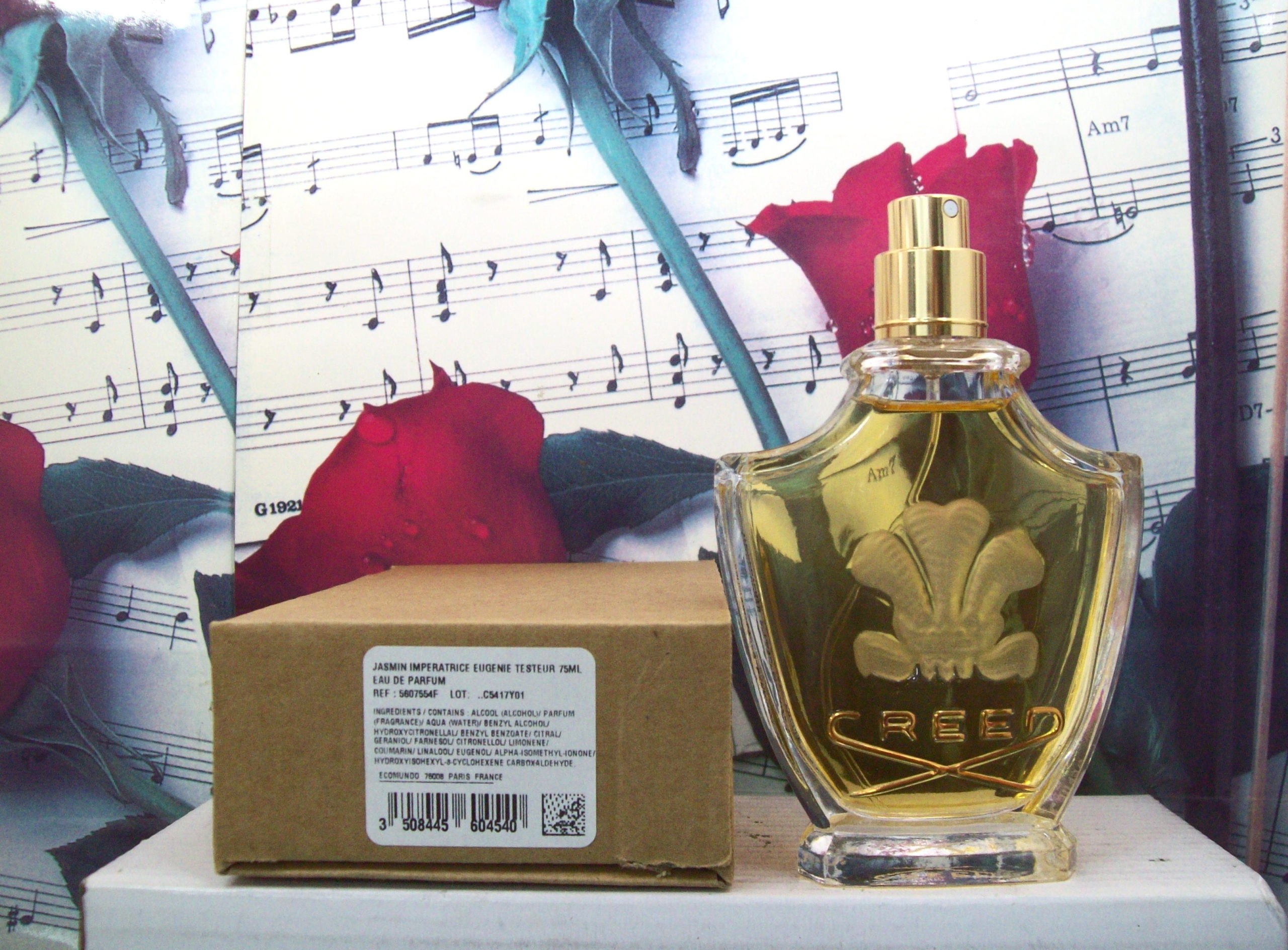 Creed Acqua Originale Jasmin Imperatrice Eugenie perfume bottle front view