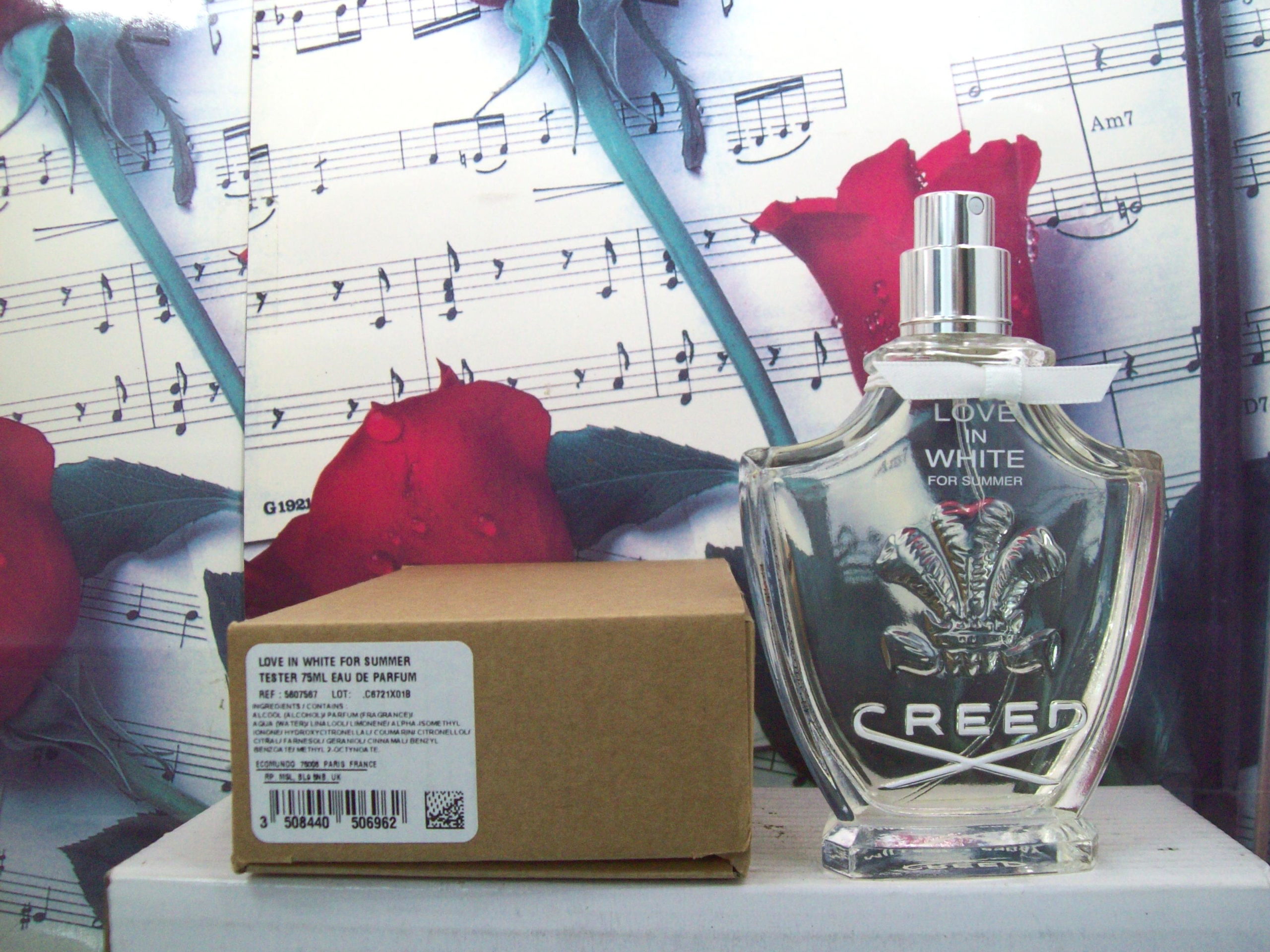 Creed Acqua Originale Love In White For Summer 3.3 OZ EDP Spray bottle