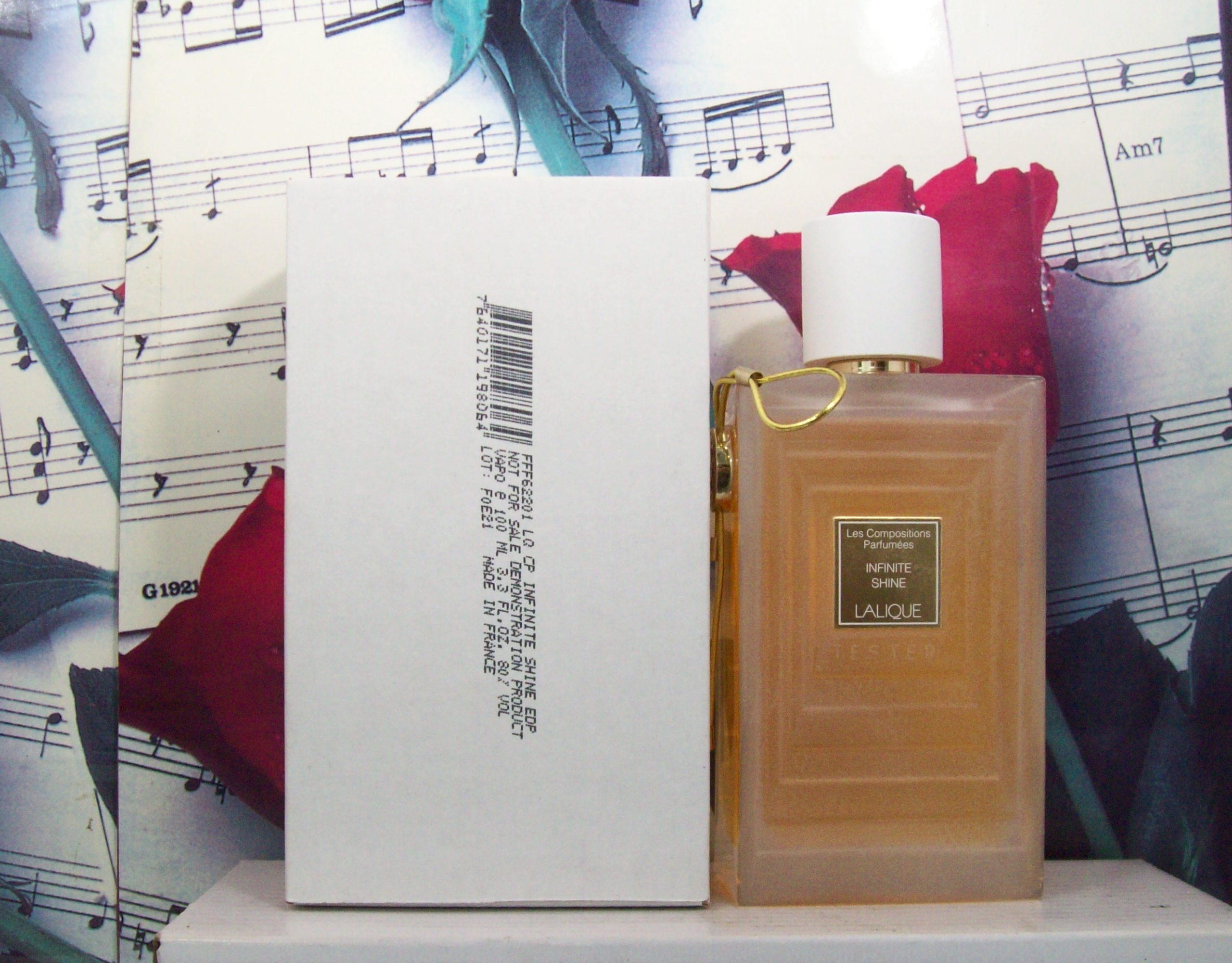 Lalique Infinite Shine EDP Spray 3.3 OZ bottle front view