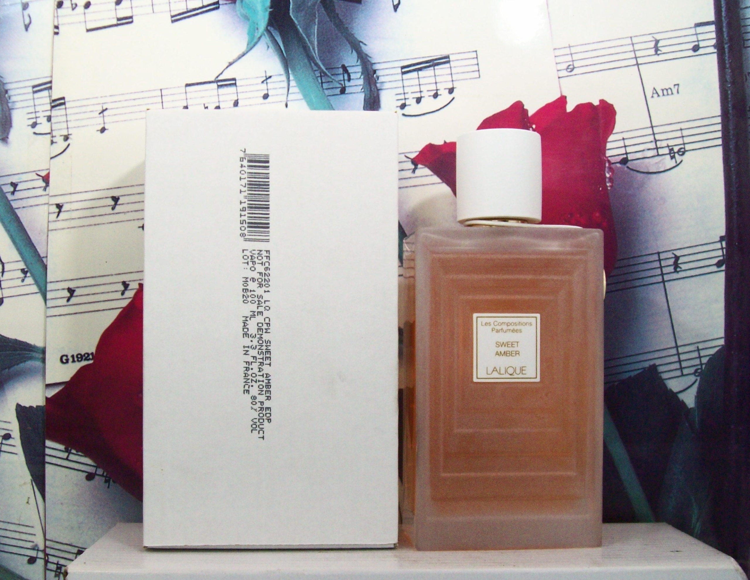 Lalique Sweet Amber EDP Spray 3.3 OZ bottle