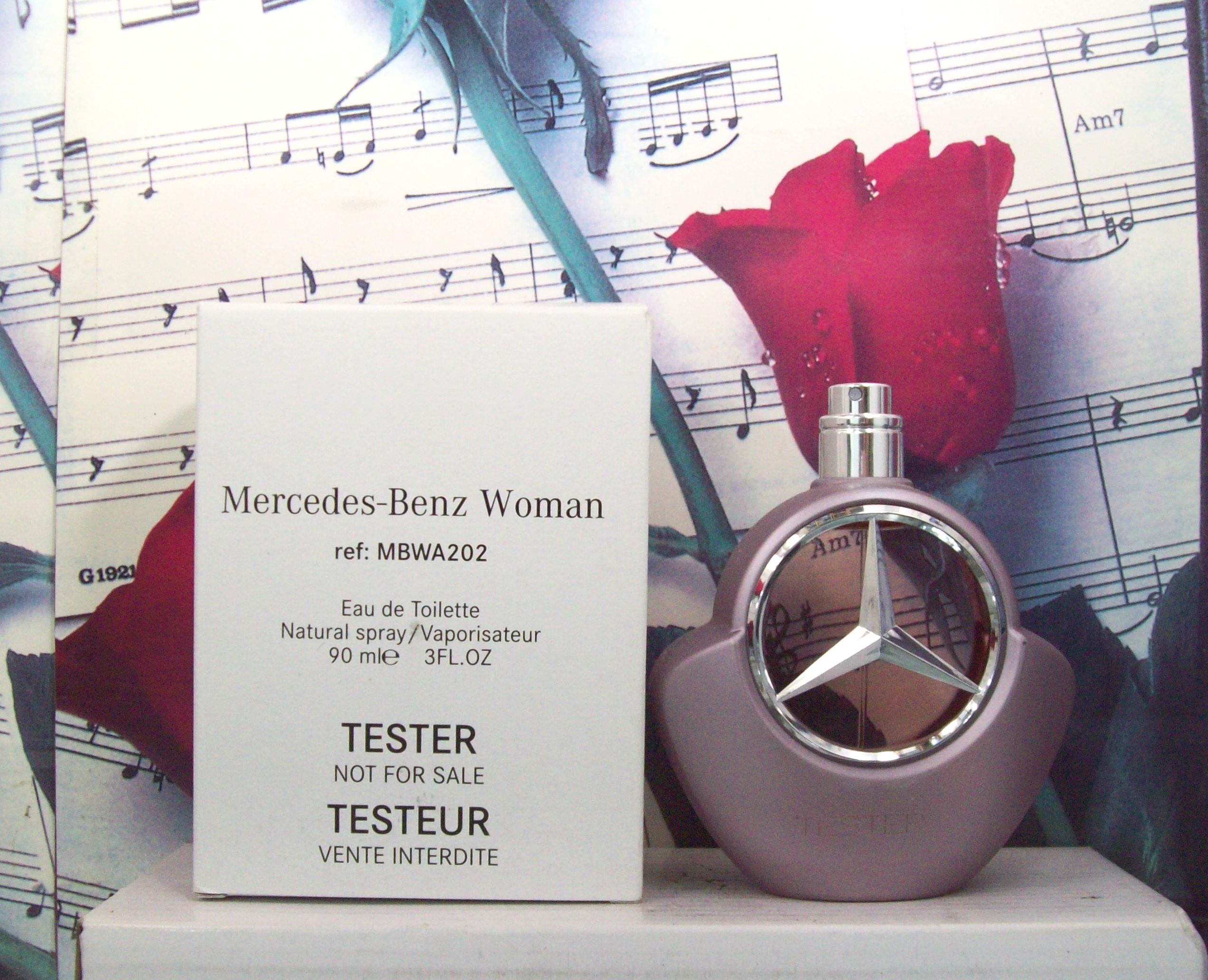 Mercedes Benz Woman EDT 3.0 OZ Spray front bottle