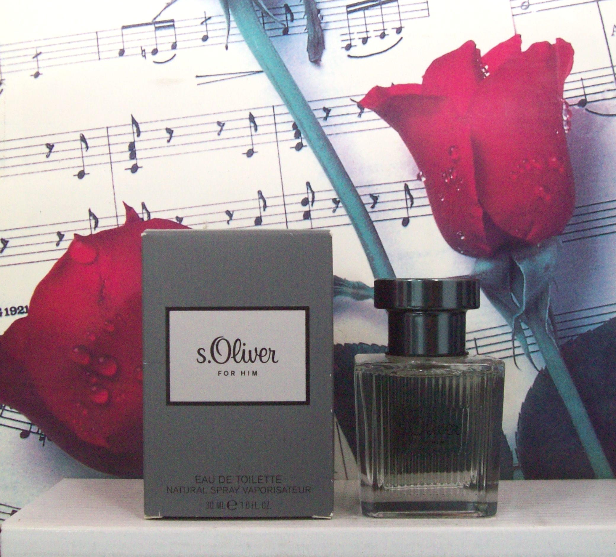 S. Oliver For Men EDT Spray bottle front view