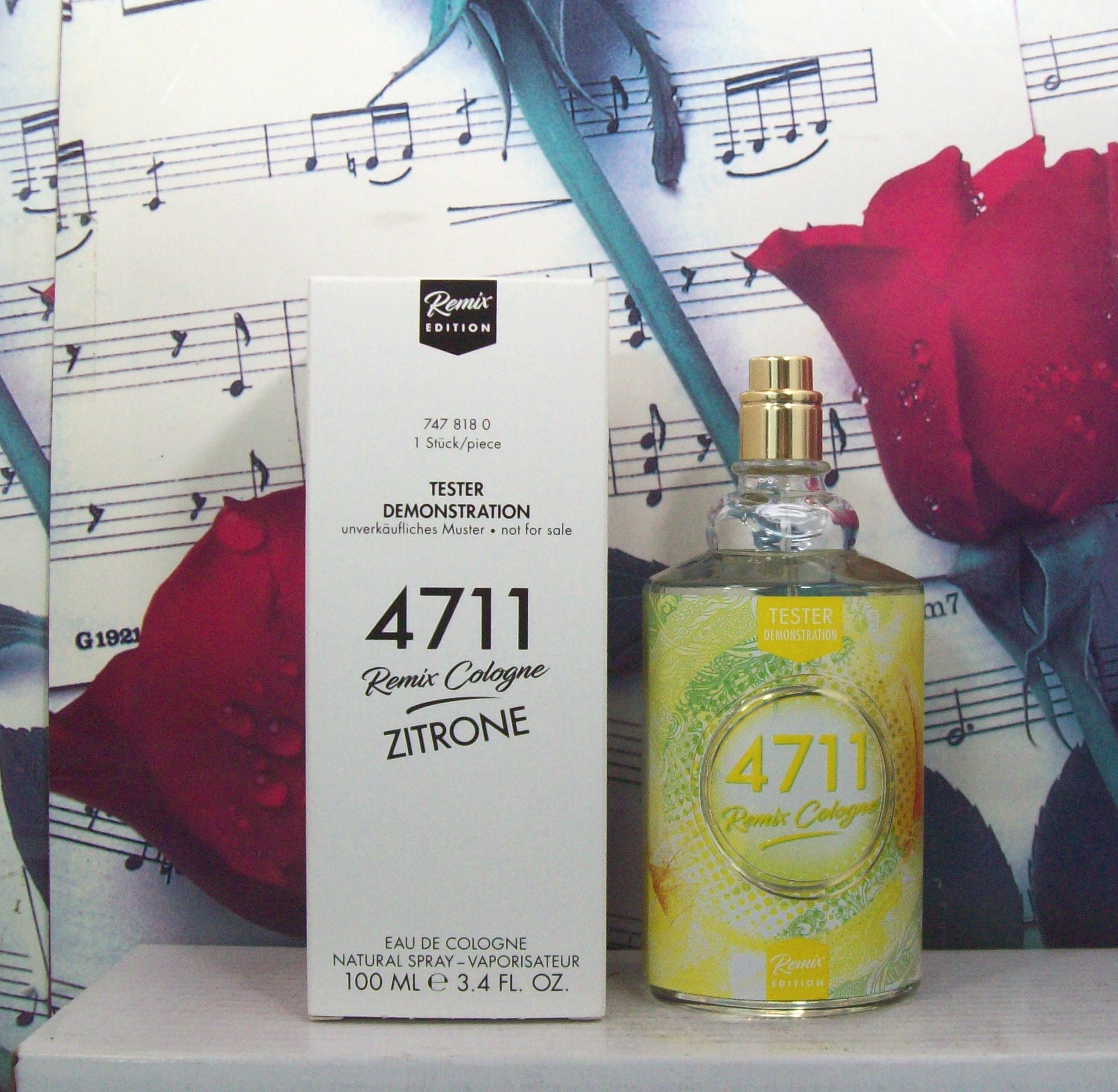 4711 Remix Cologne Zitrone EDC Spray 3.4 OZ bottle