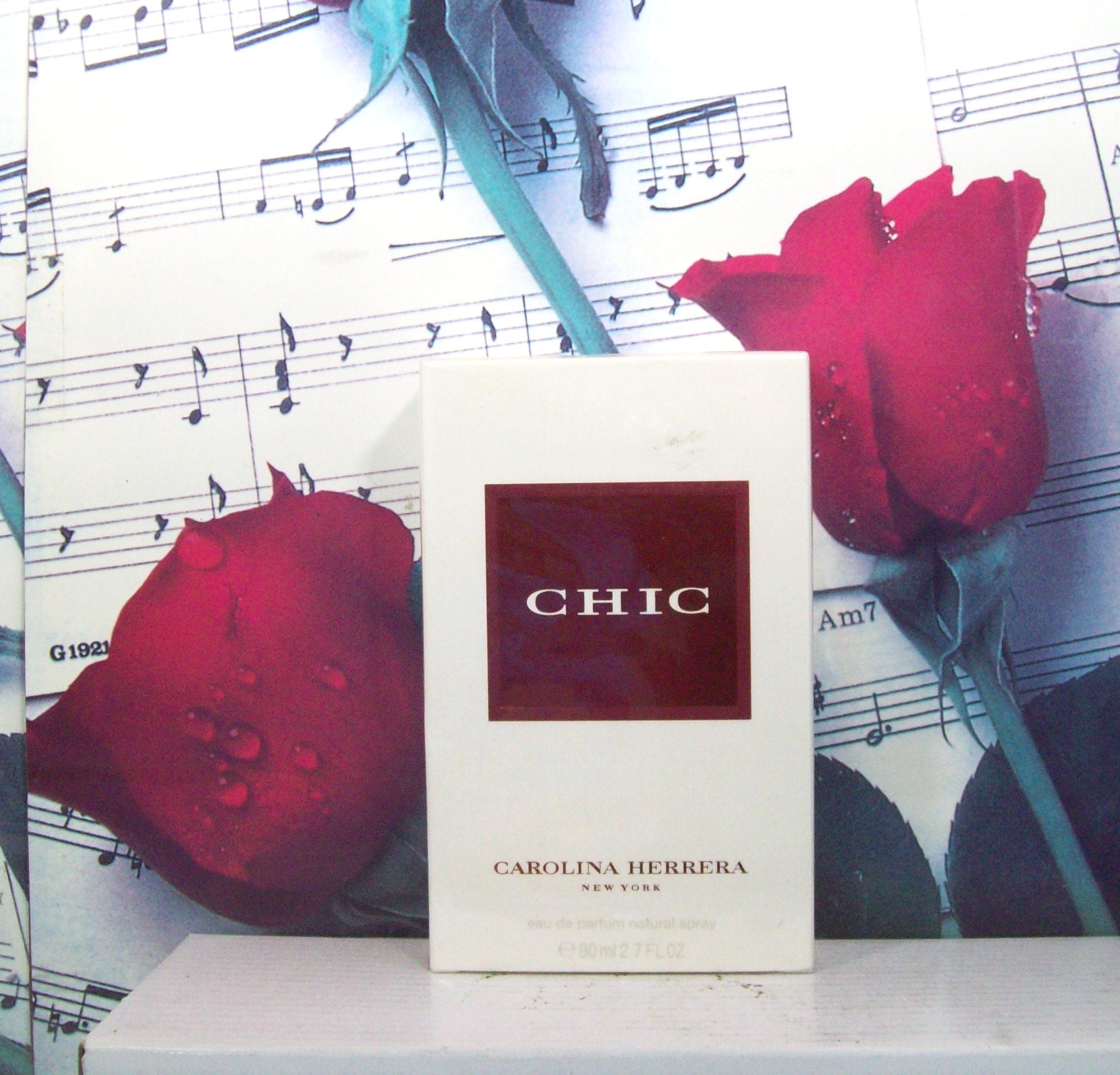 Carolina Herrera CHIC 2.7 OZ EDP Spray bottle front view