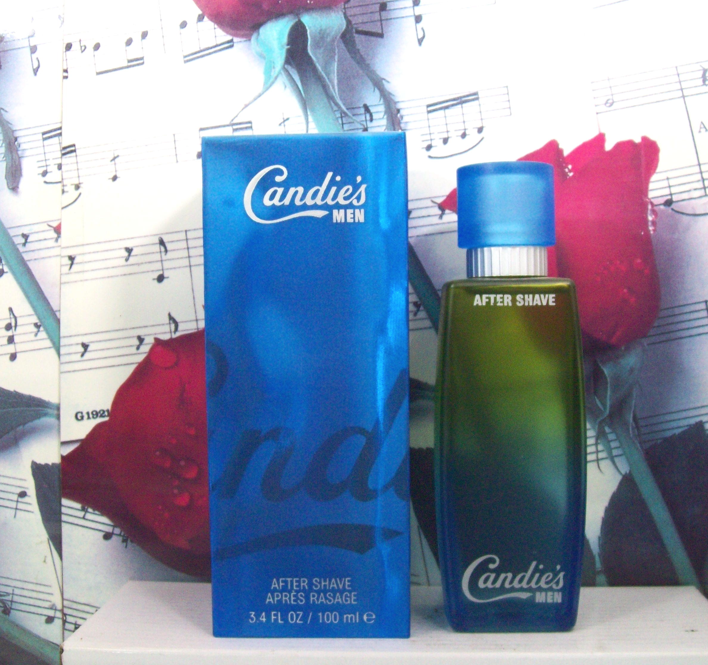 Candie’s Men 3.4 OZ After Shave front bottle view