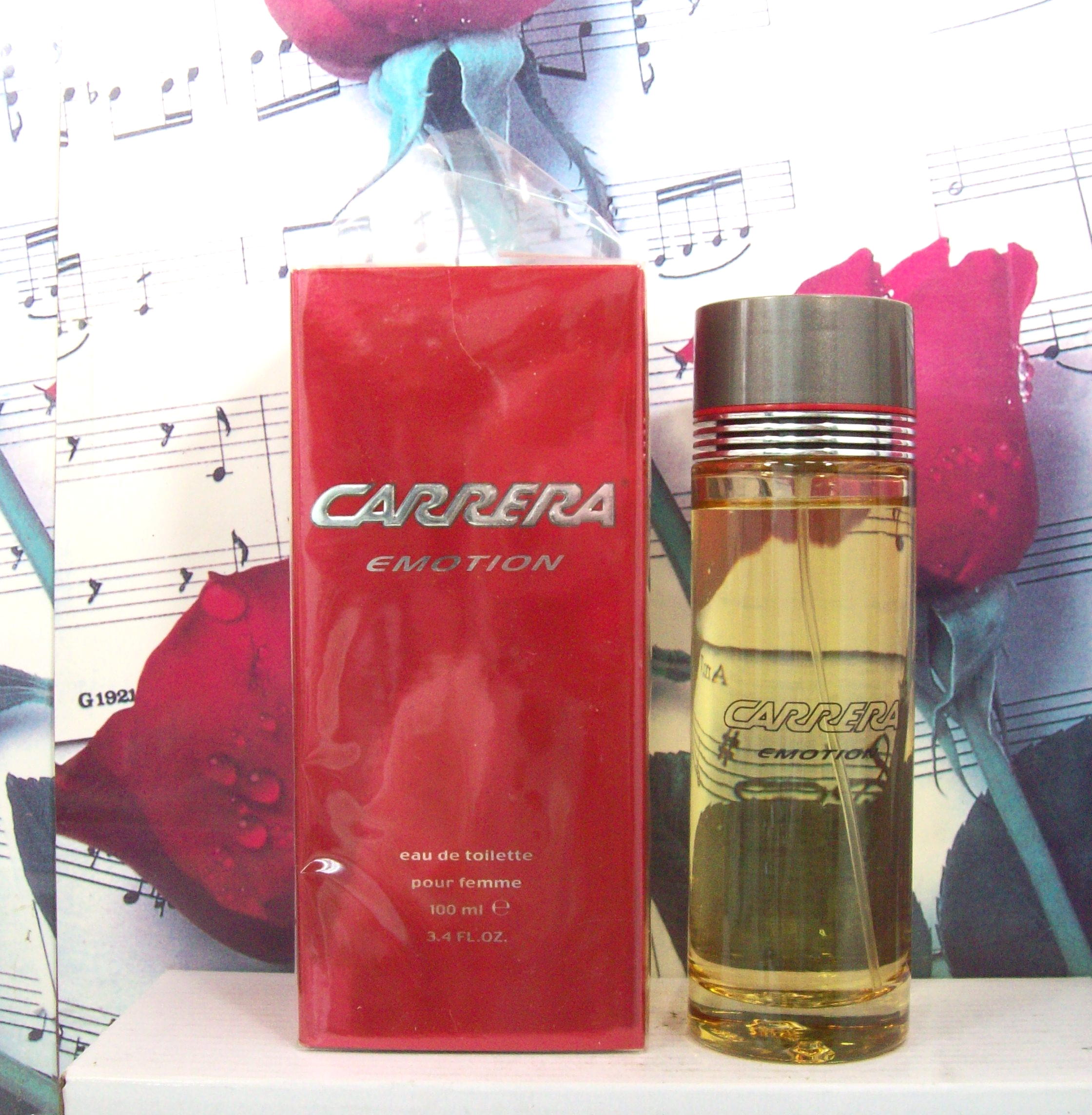 Carrera Emotion Pour Femme EDT Spray bottle front view
