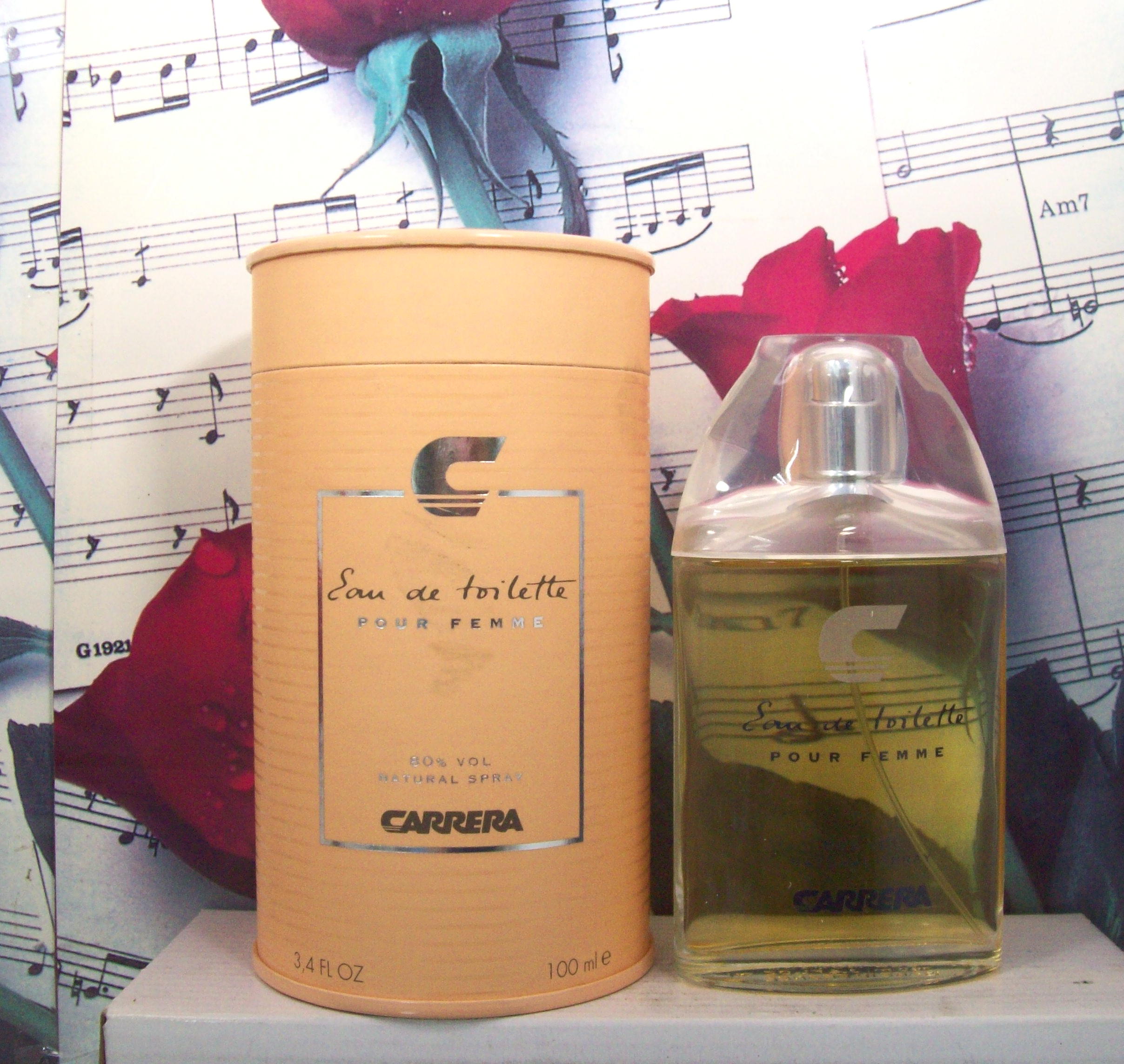 Carrera Pour Femme EDT Spray bottle front view