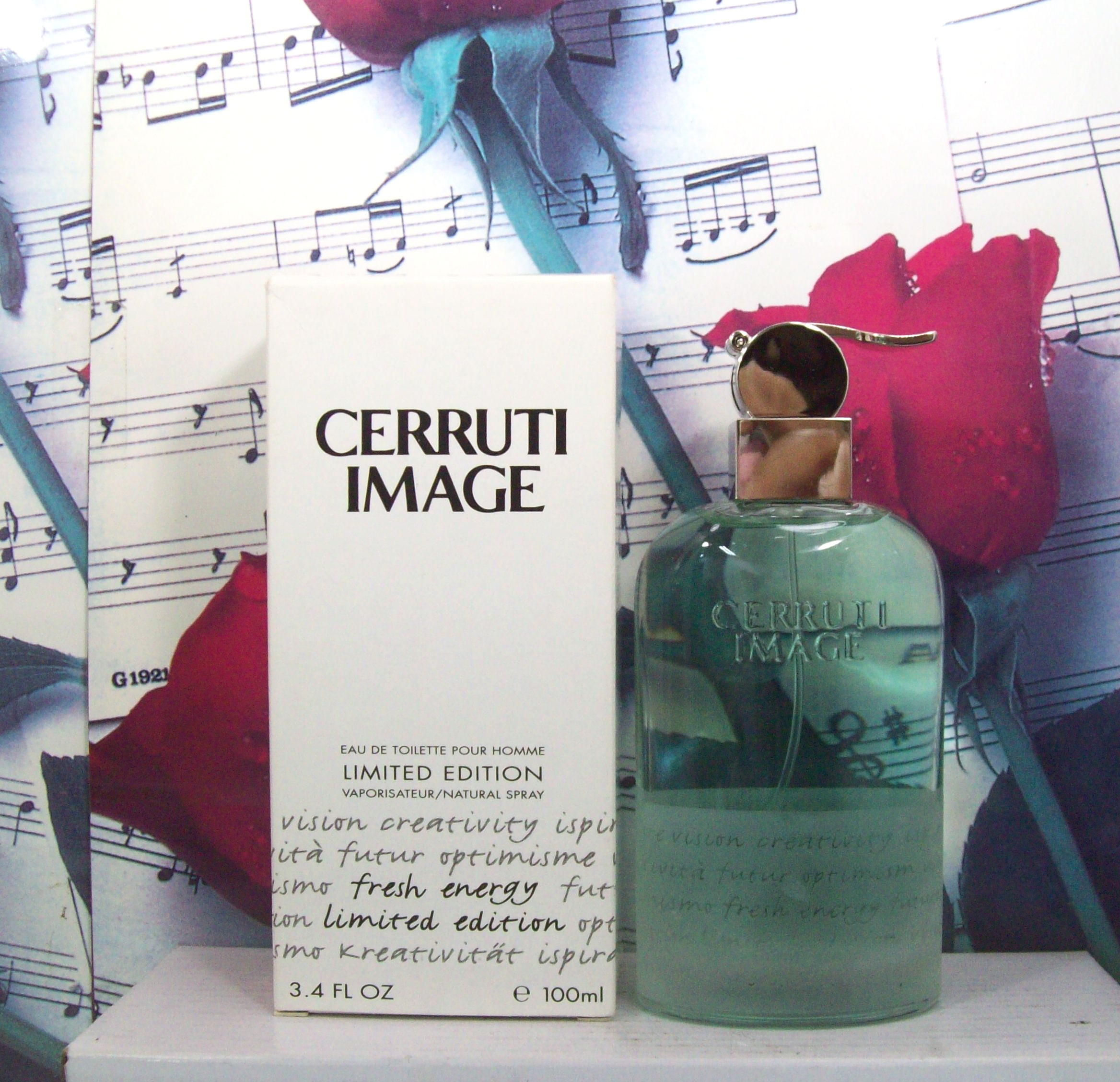 Cerruti Image Fresh Energy Limited Edition Pour Homme 3.4 OZ EDT Spray bottle