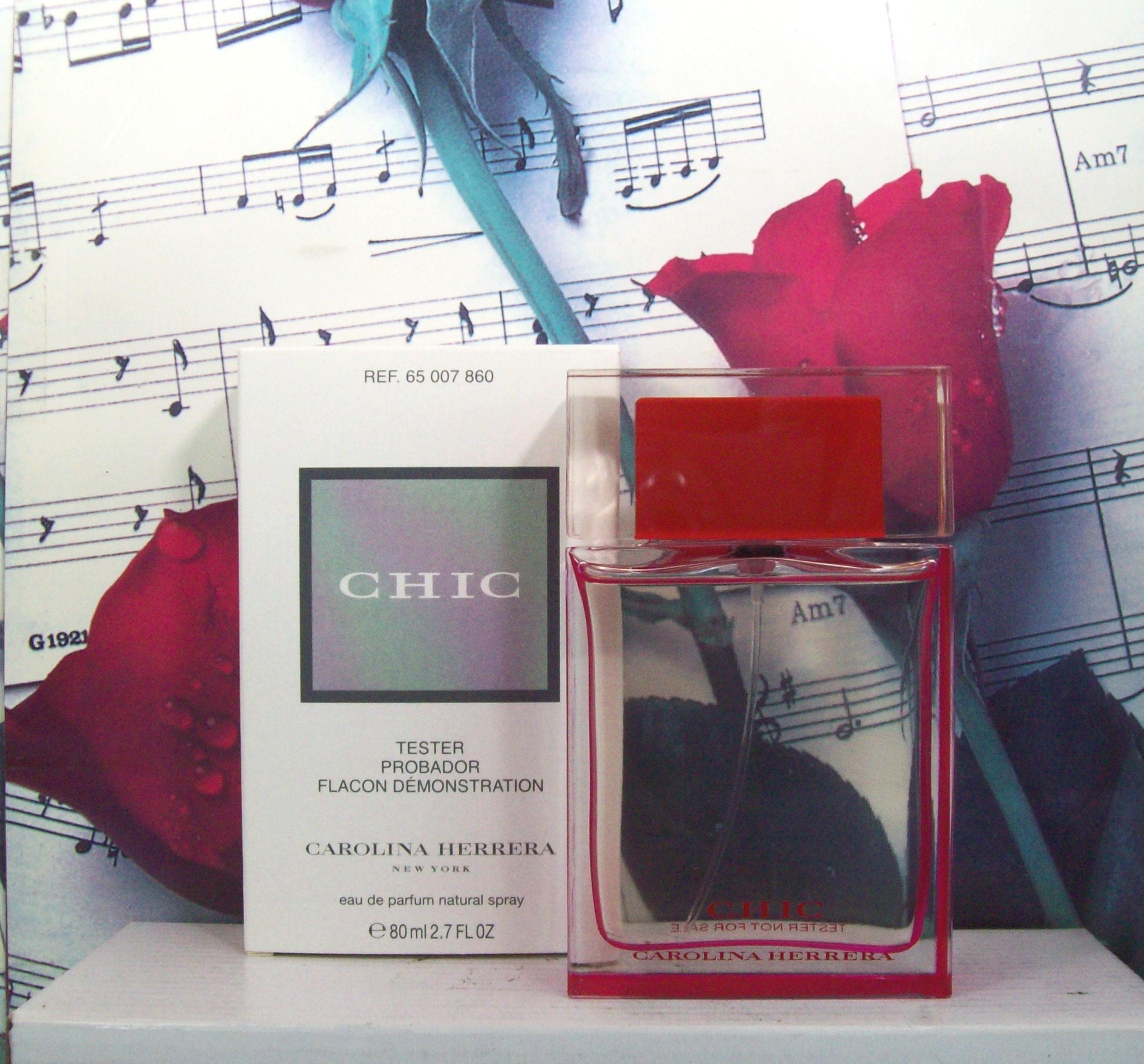 Carolina Herrera Chic EDP 2.7 OZ perfume bottle front view