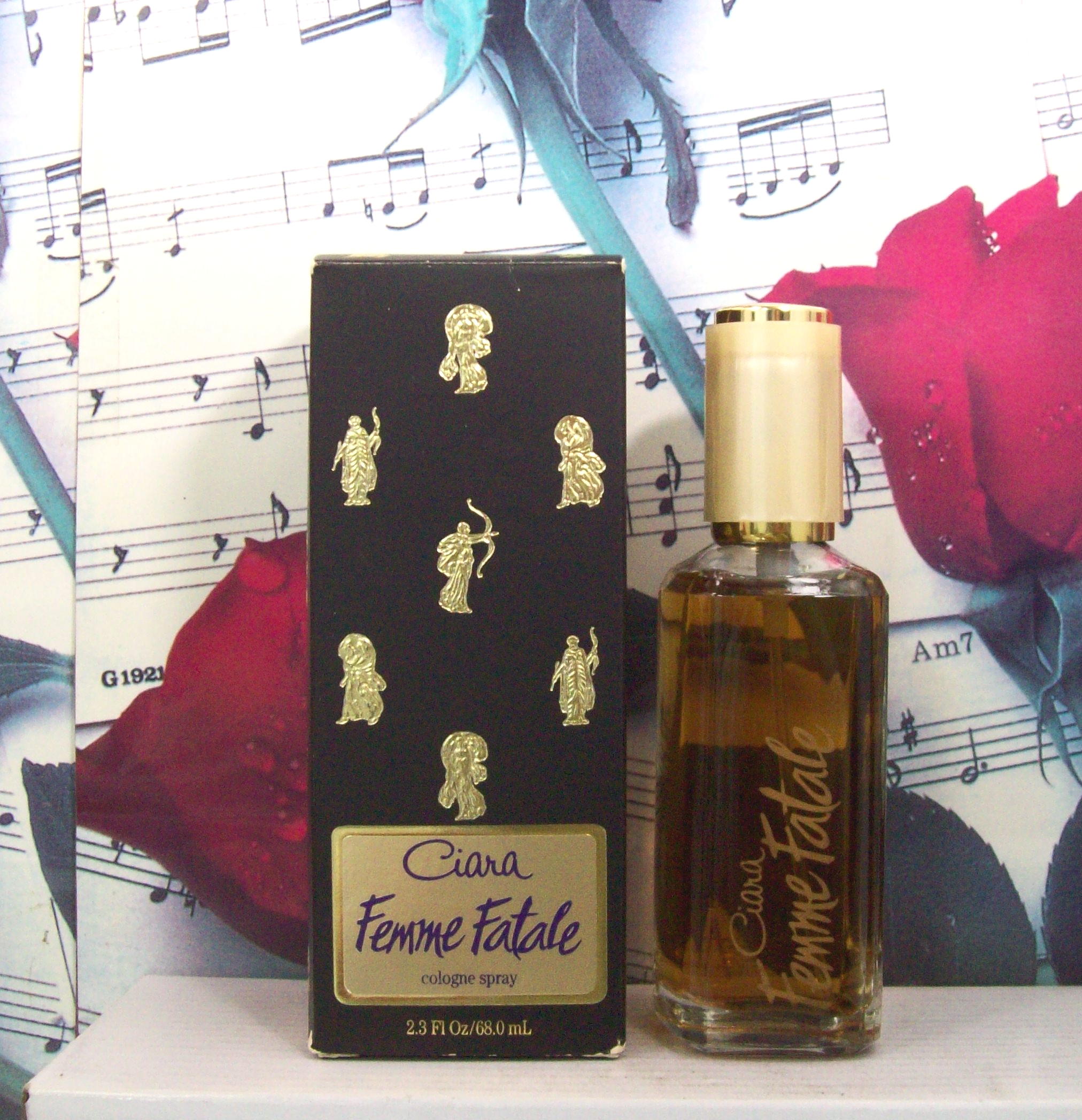 Revlon Ciara Femme Fatale 2.3 Cologne Spray bottle front view