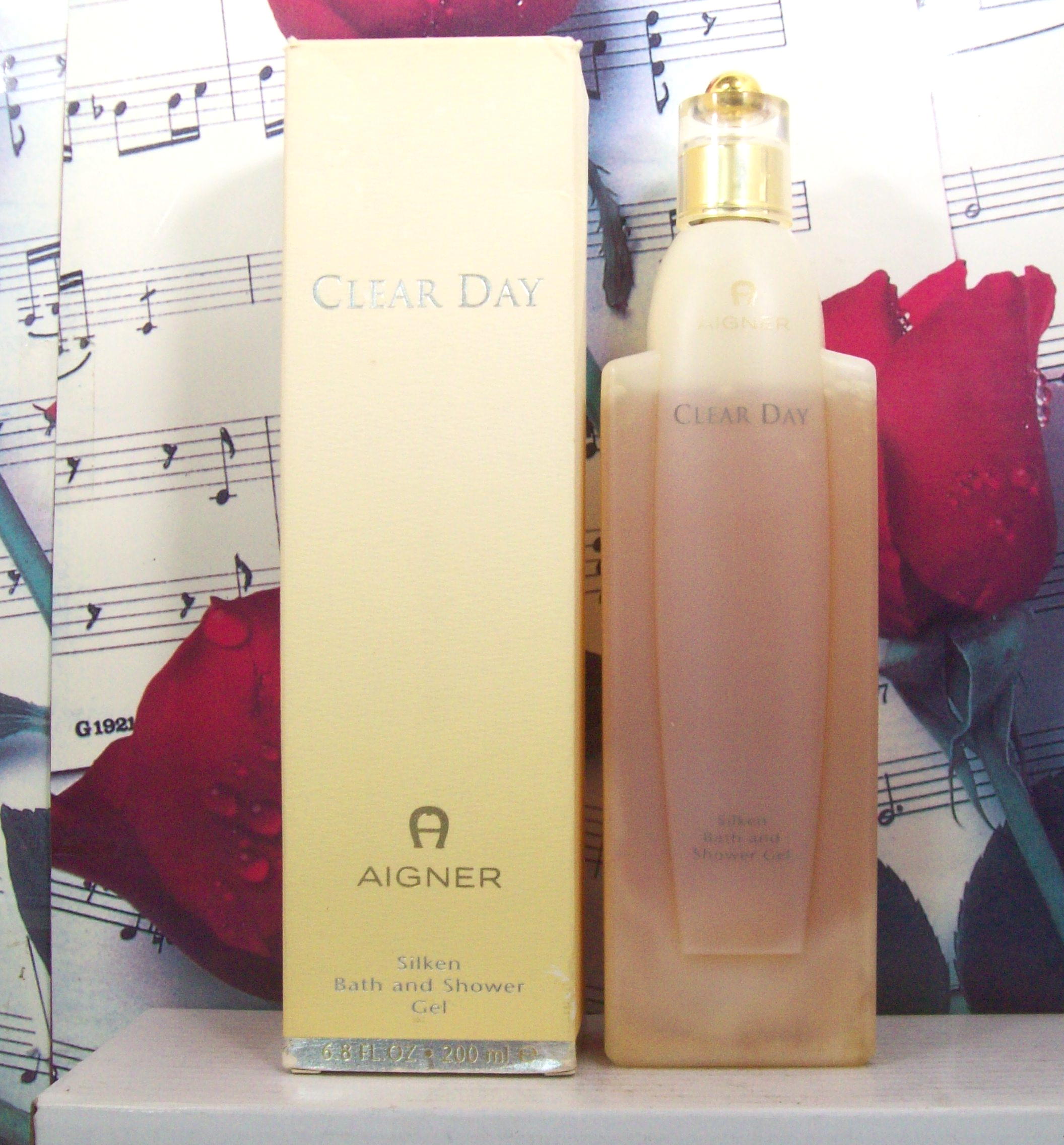 Clear Day Silken Bath And Shower Gel 6.8 OZ front bottle