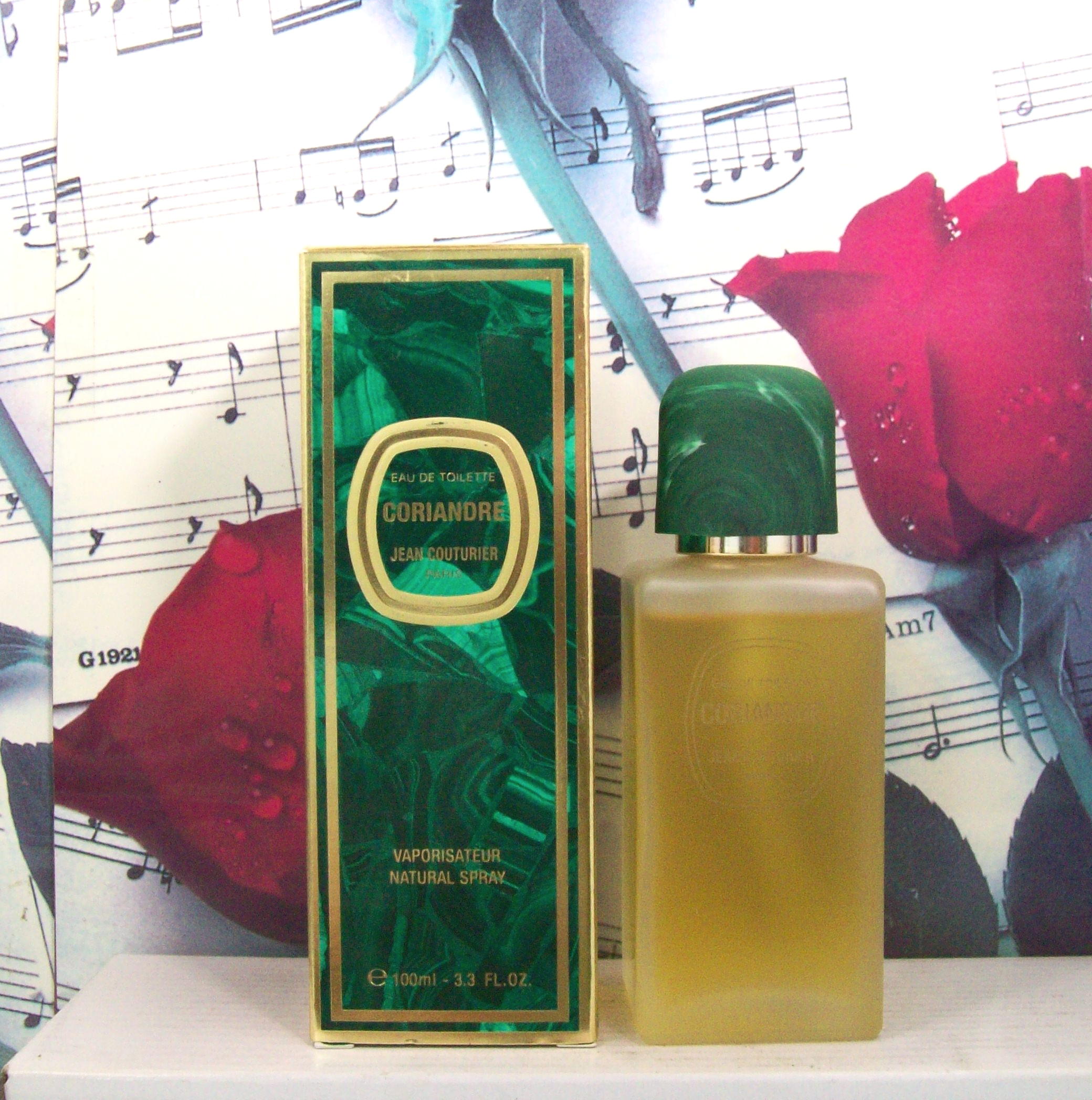 Jean Couturier Coriandre 3.3 OZ EDT Spray bottle front view