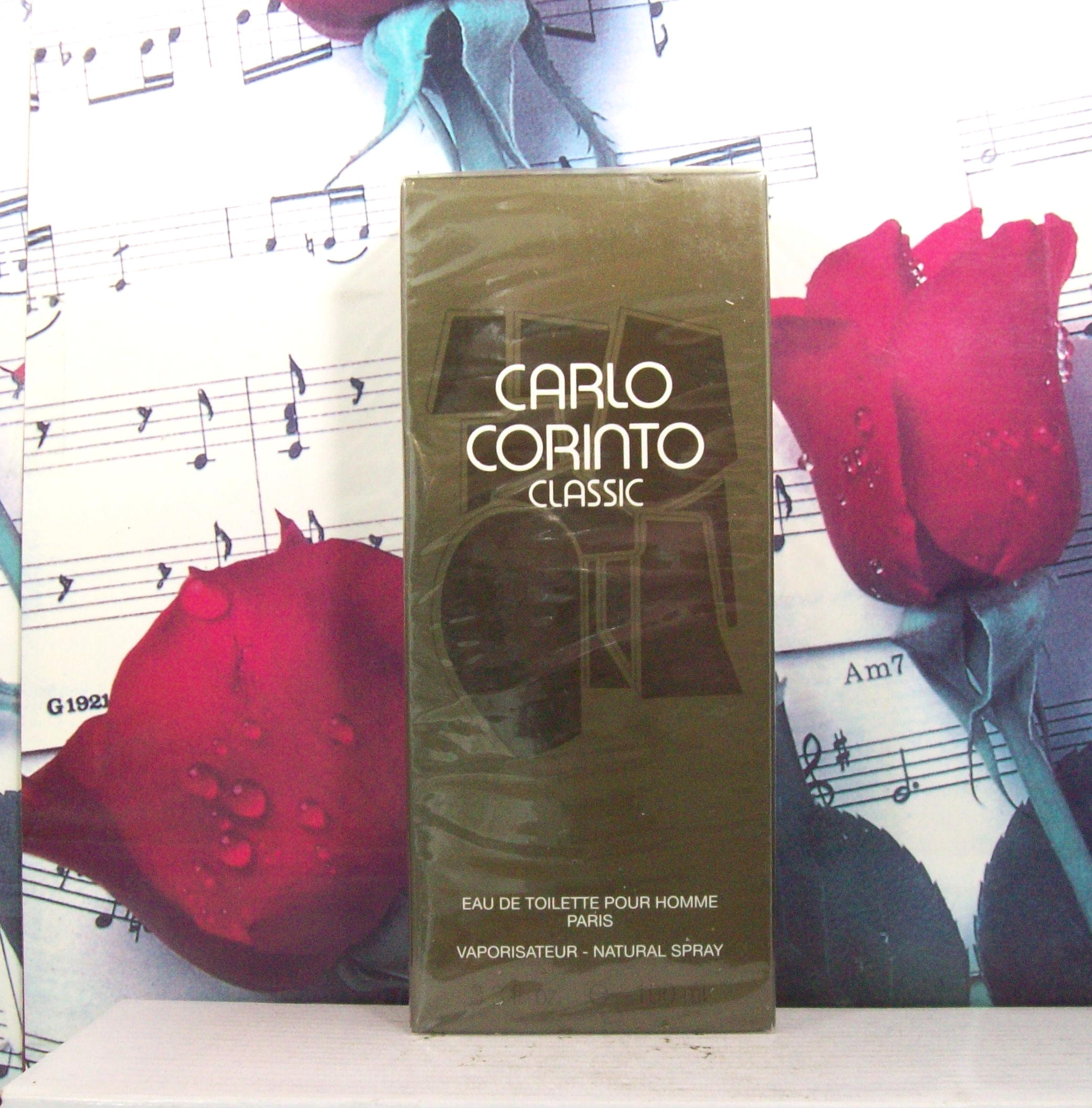 Carlo Corinto Classic Pour Homme EDT Spray 3.3 OZ bottle front view