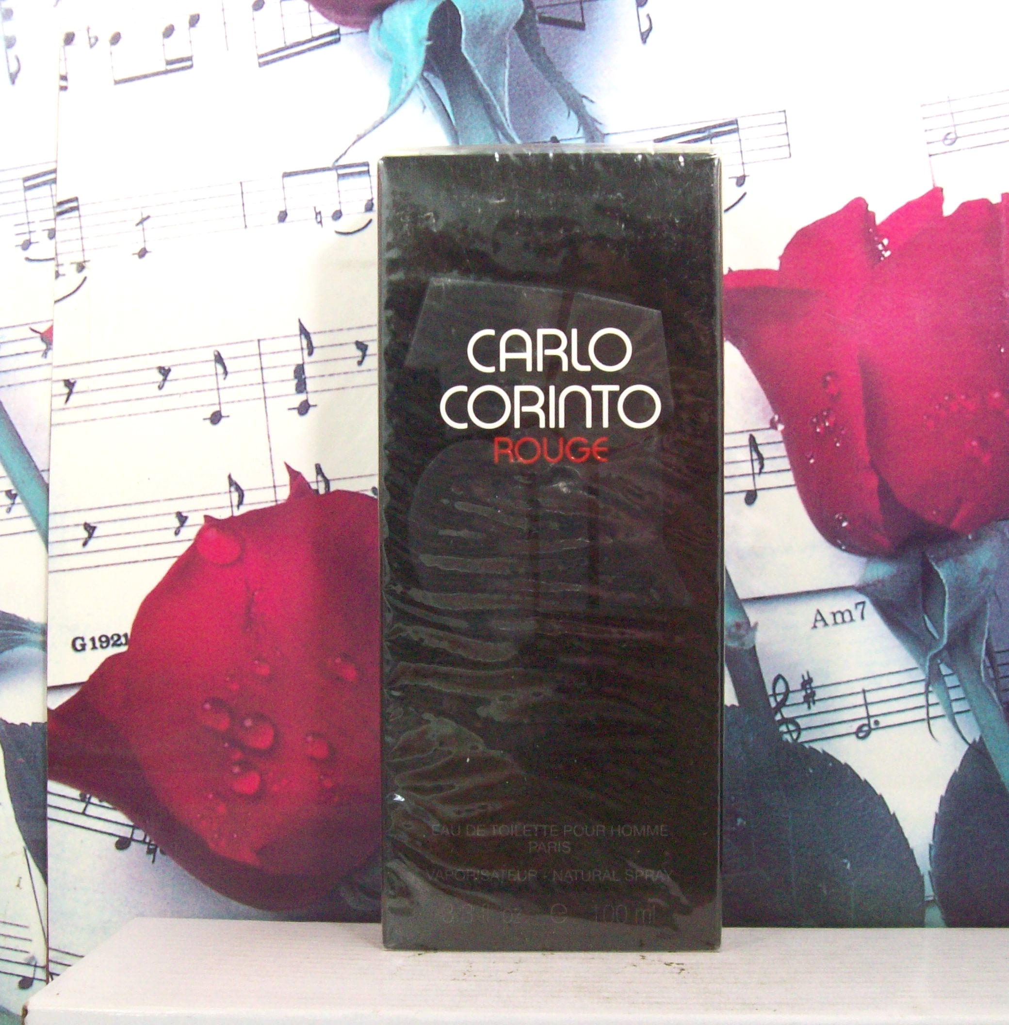 Carlo Corinto Rouge Pour Homme 3.3 OZ EDT Spray bottle