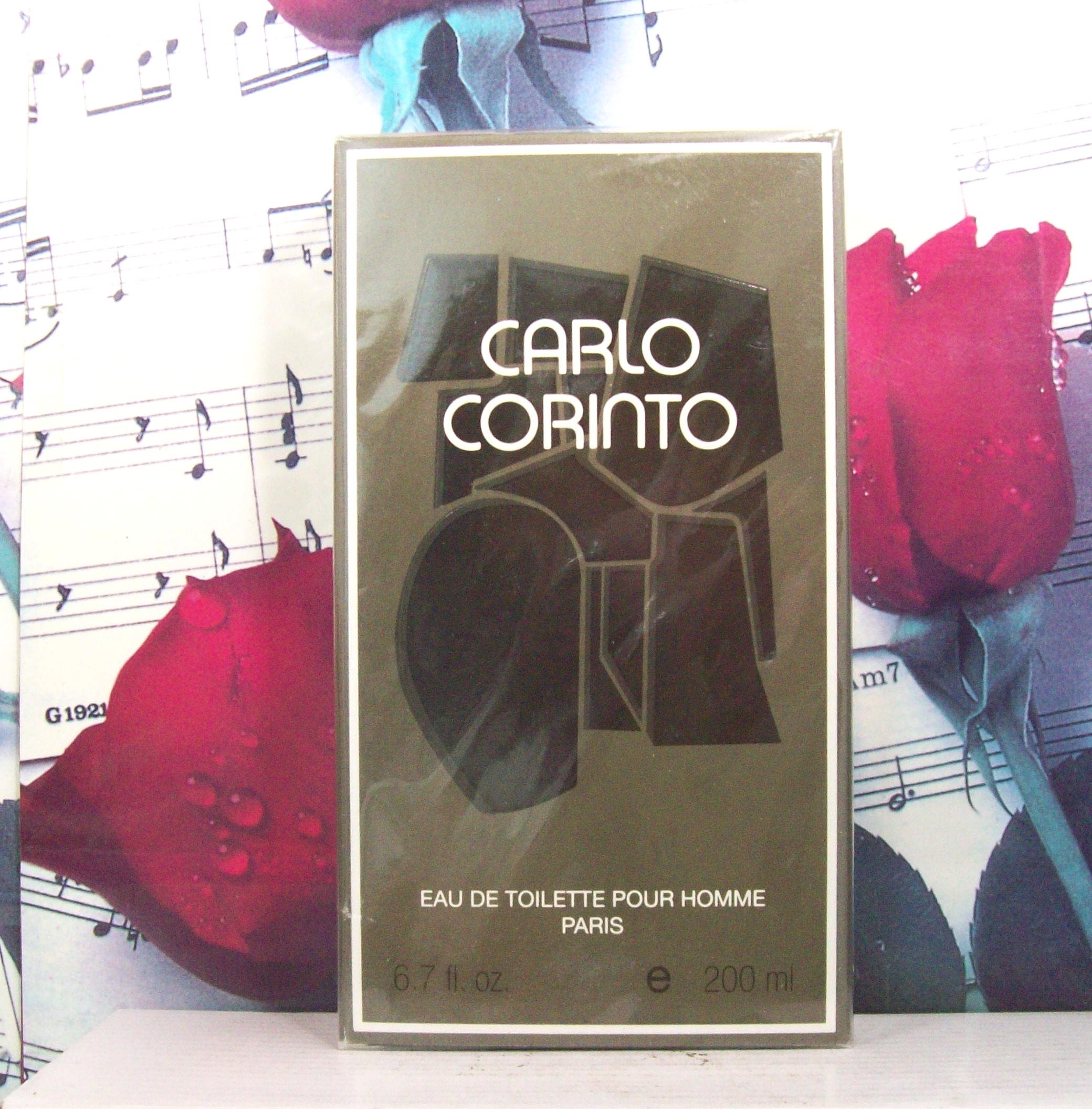 Carlo Corinto Classic Pour Homme EDT Splash bottle front view