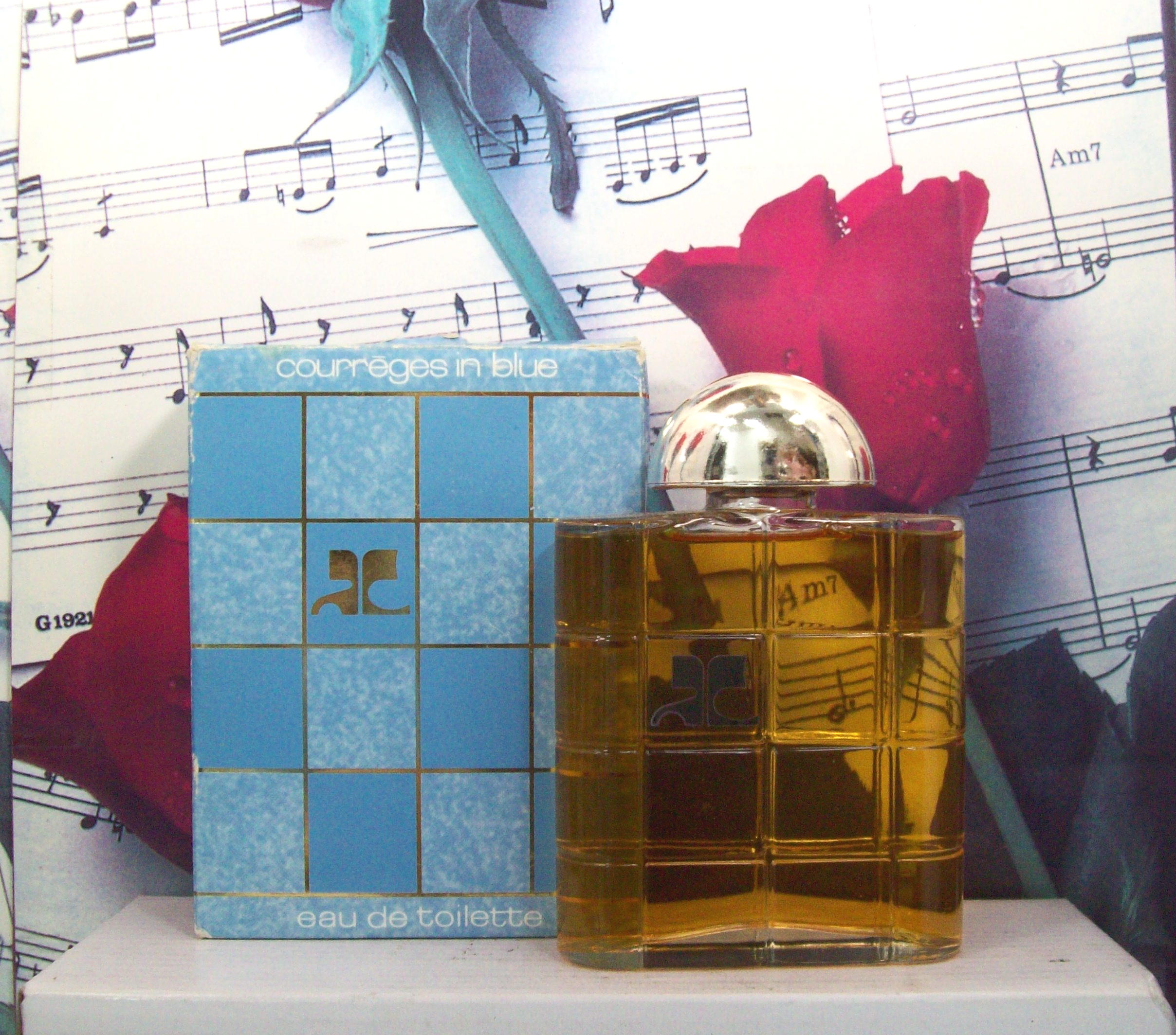 Courreges In Blue 3.4 OZ EDT Splash Vintage bottle