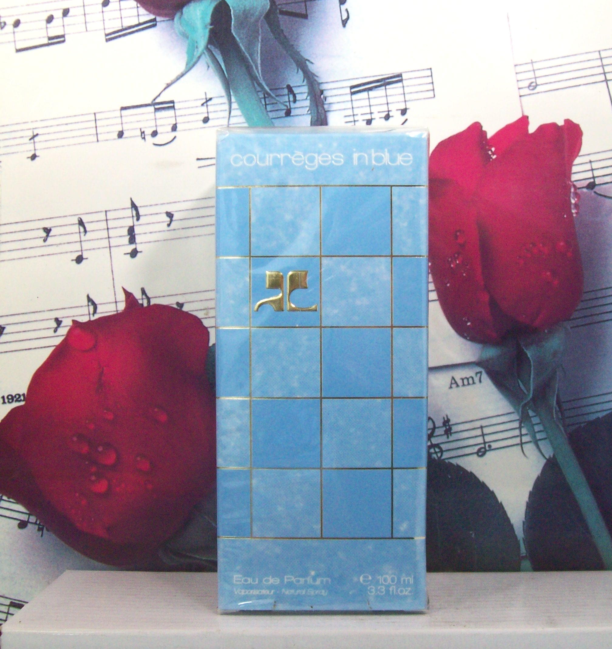 Courreges In Blue 3.4 OZ EDP Spray Vintage bottle