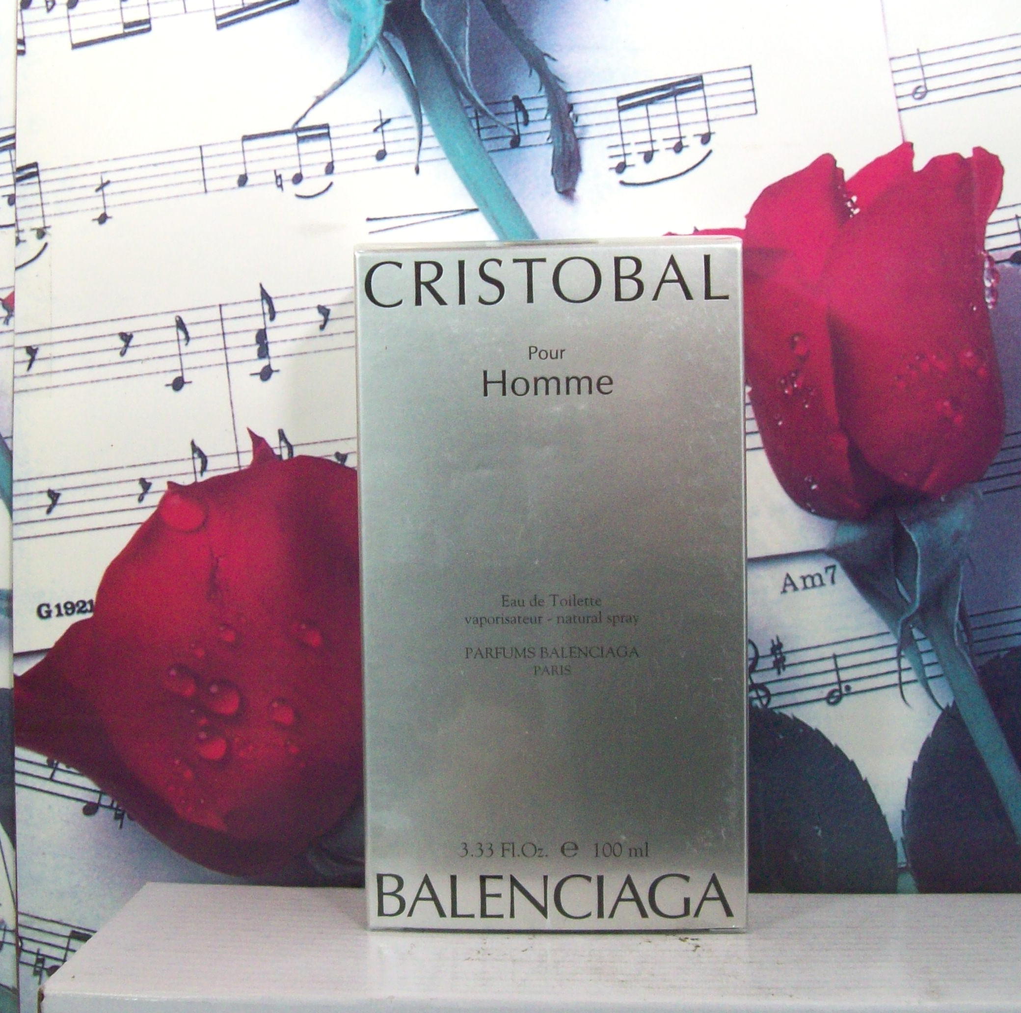 Balenciaga Cristobal Pour Homme EDT Spray 3.33 OZ