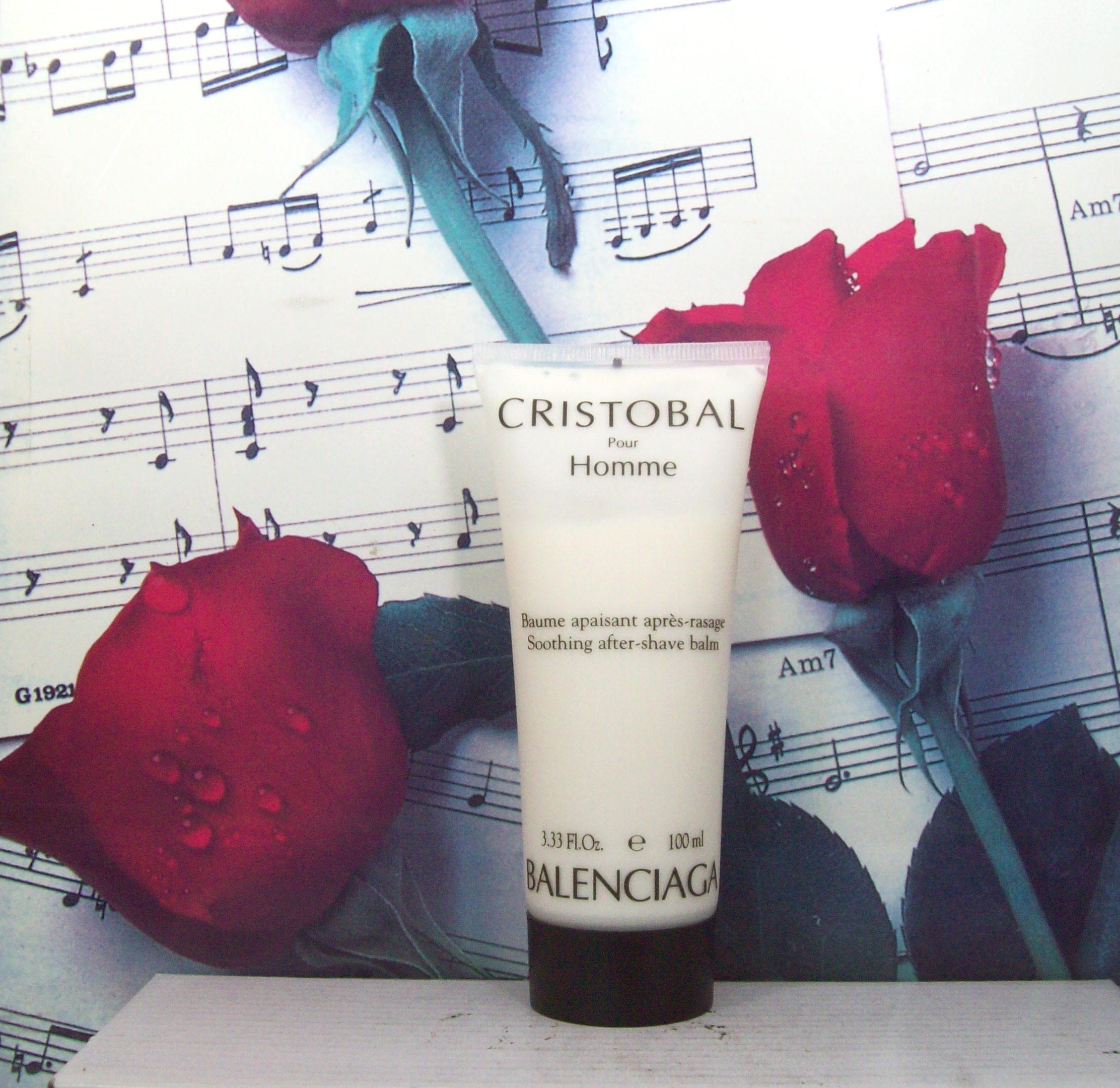 Balenciaga Cristobal Pour Homme After Shave Balm bottle front view