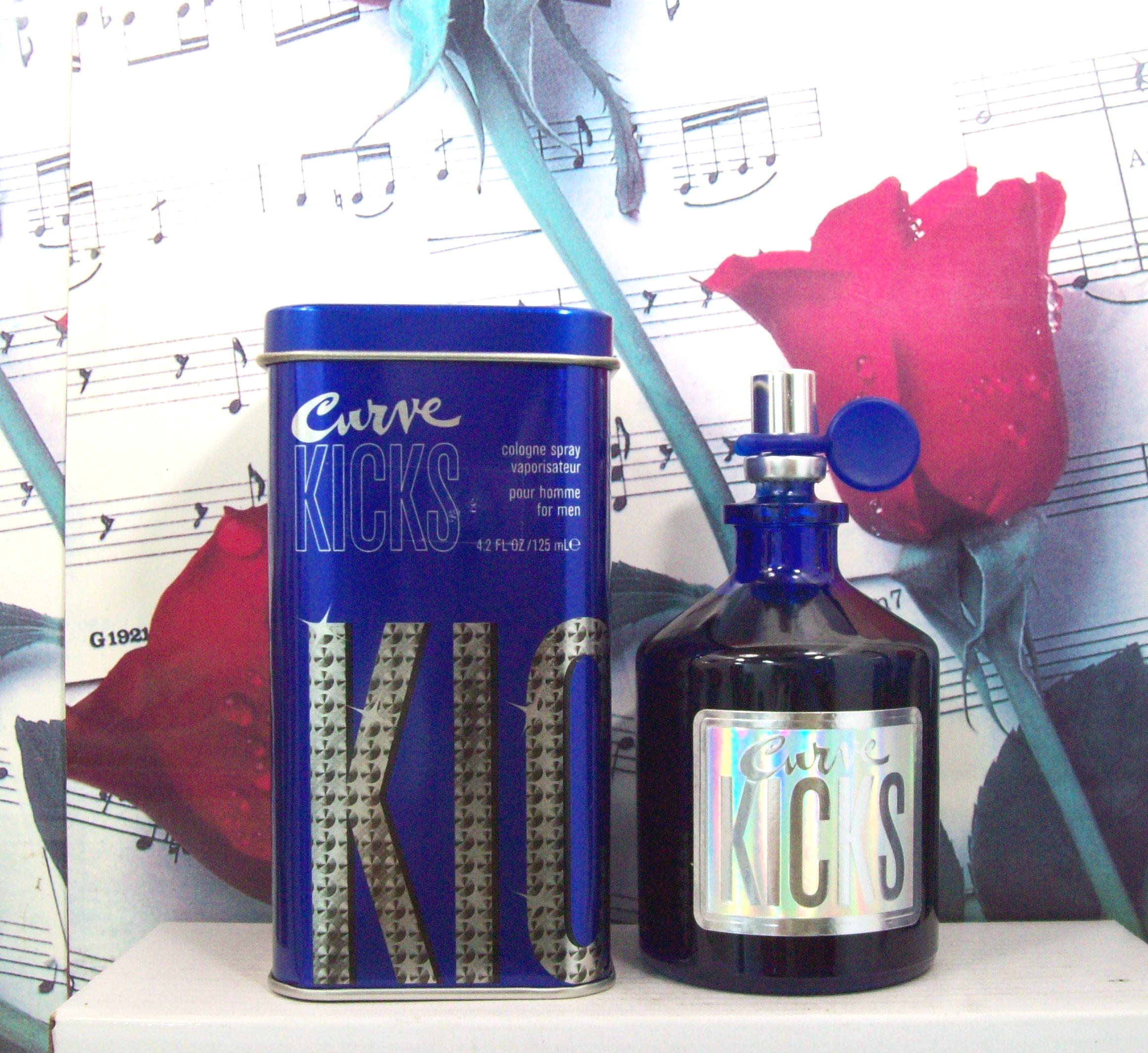 Curve Kicks For Men Cologne Spray 4.2 OZ bottle front view