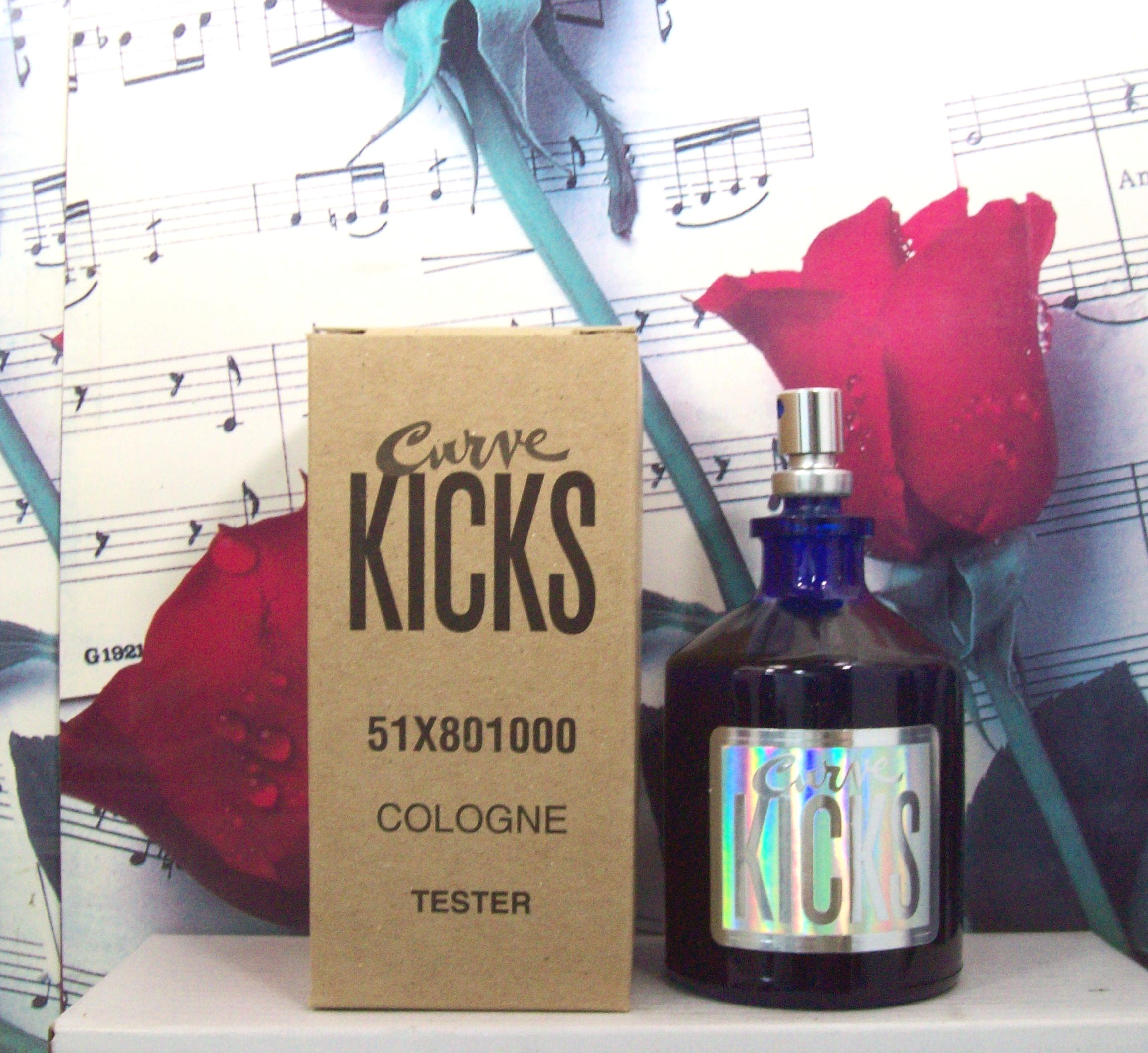 Curve Kicks For Men Cologne 4.2 OZ bottle front view