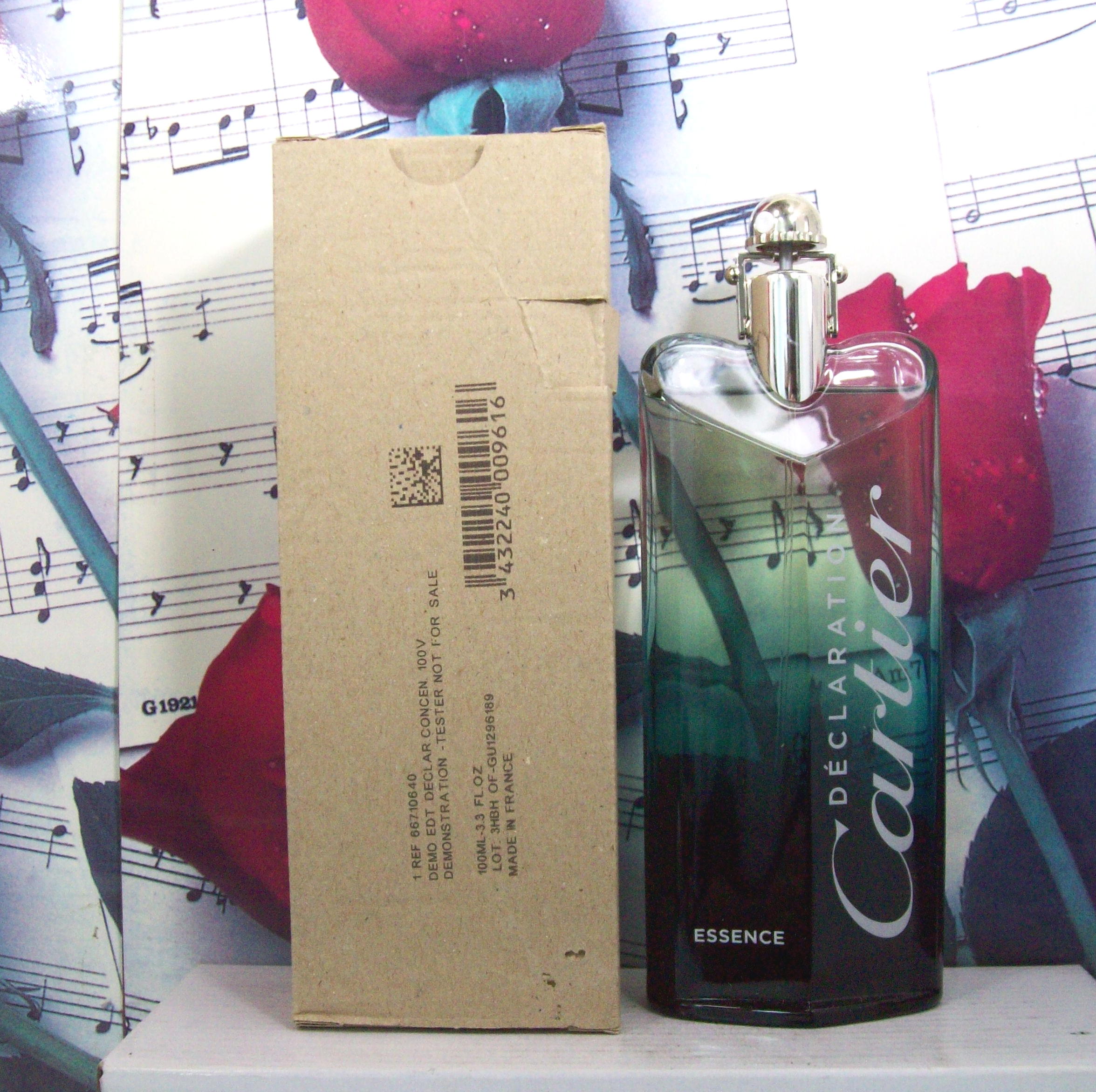 Declaration De Cartier Essence EDT Spray 3.3 OZ front bottle view