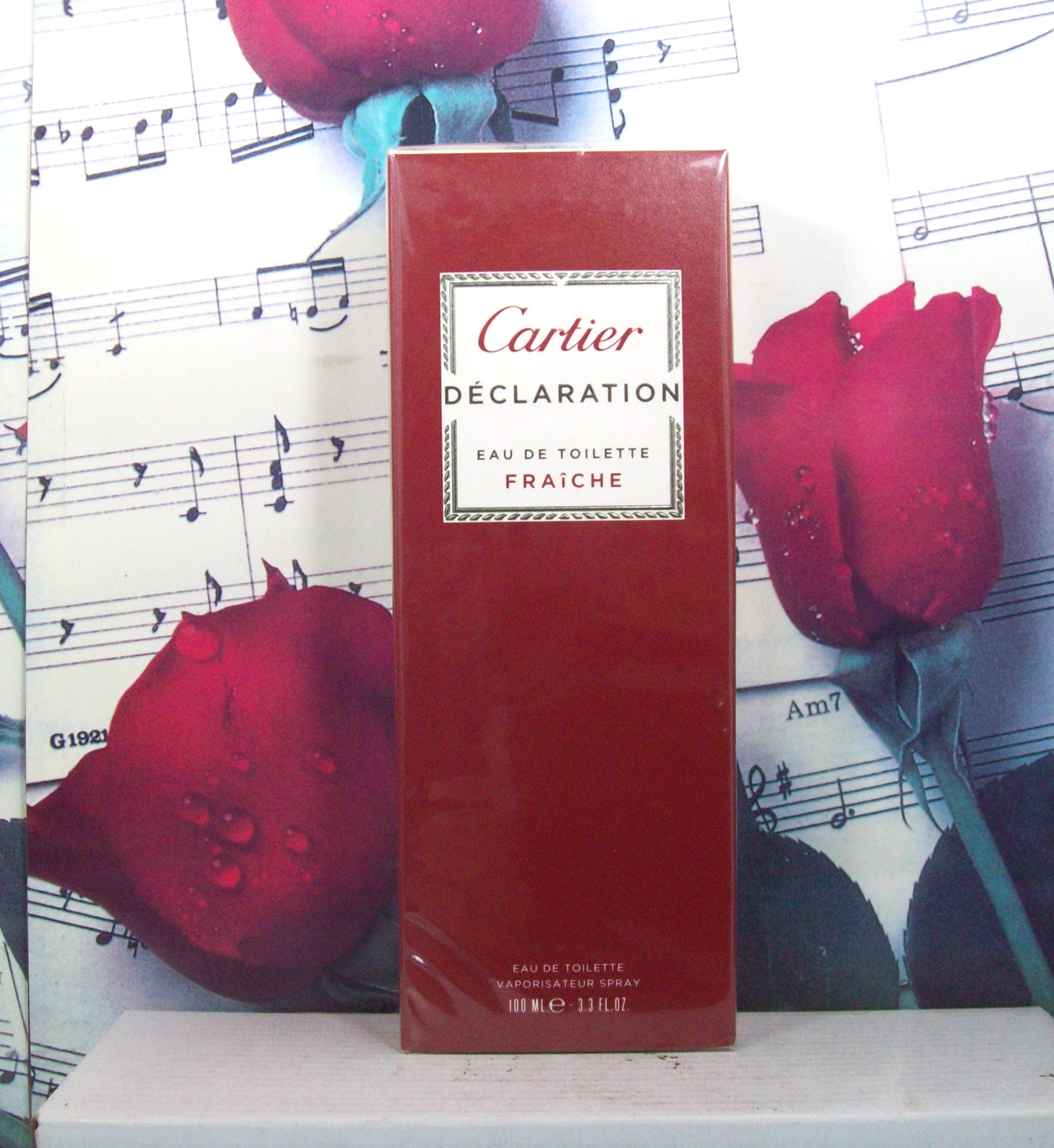 Cartier Declaration Fraiche EDT Spray bottle front view