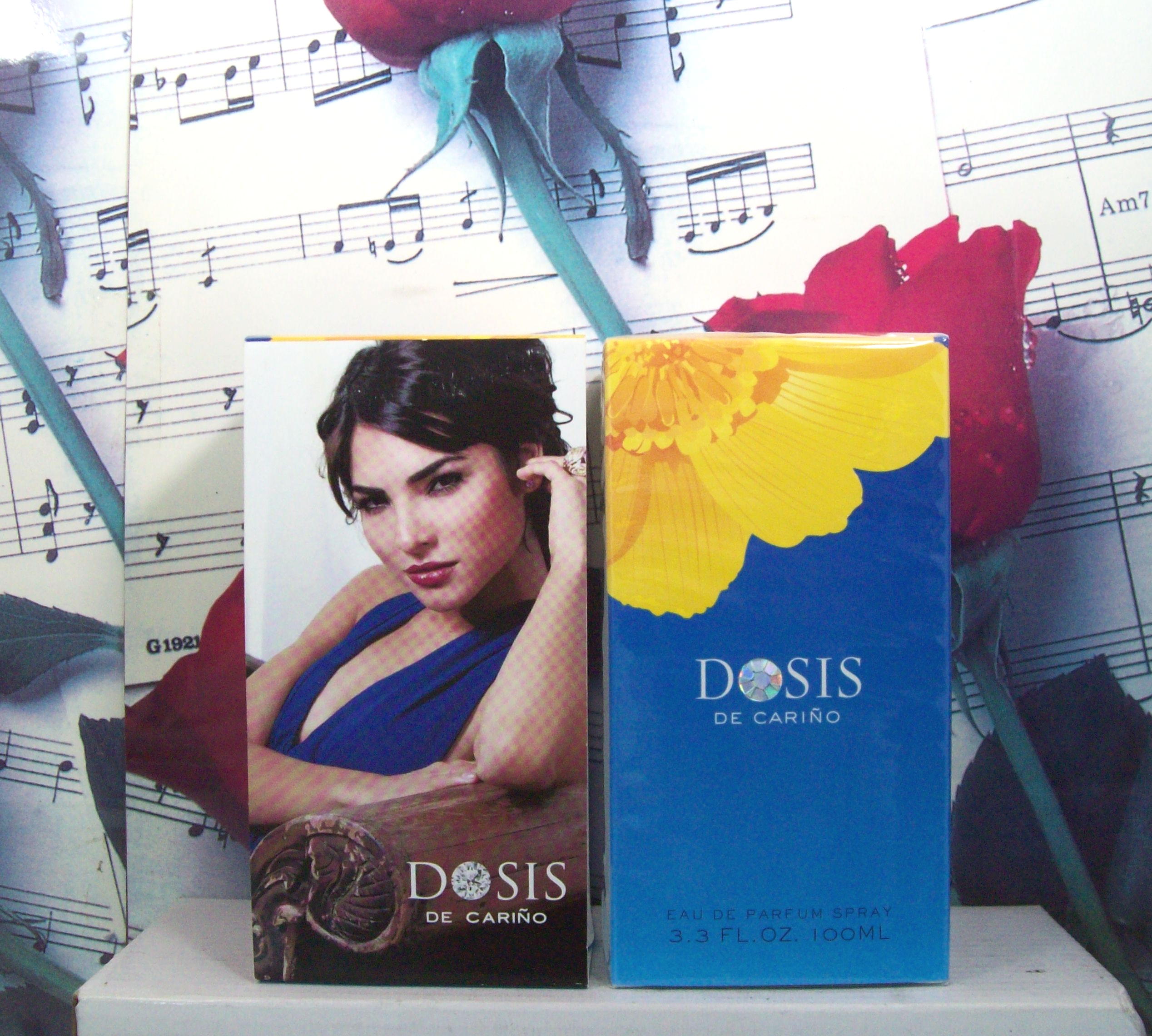 Dosis De Carino 3.3 OZ EDP Spray bottle front view