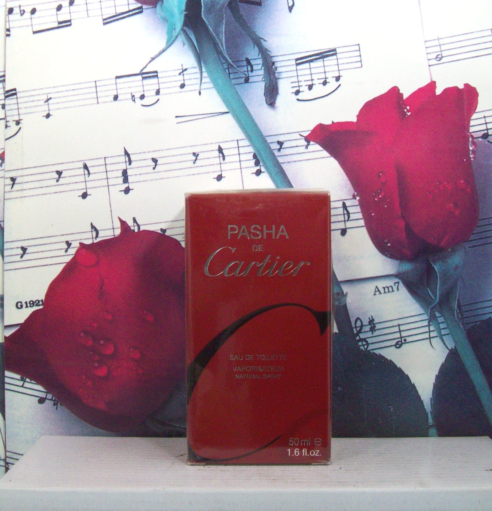 Pasha De Cartier 1.6 OZ EDT Spray bottle front view