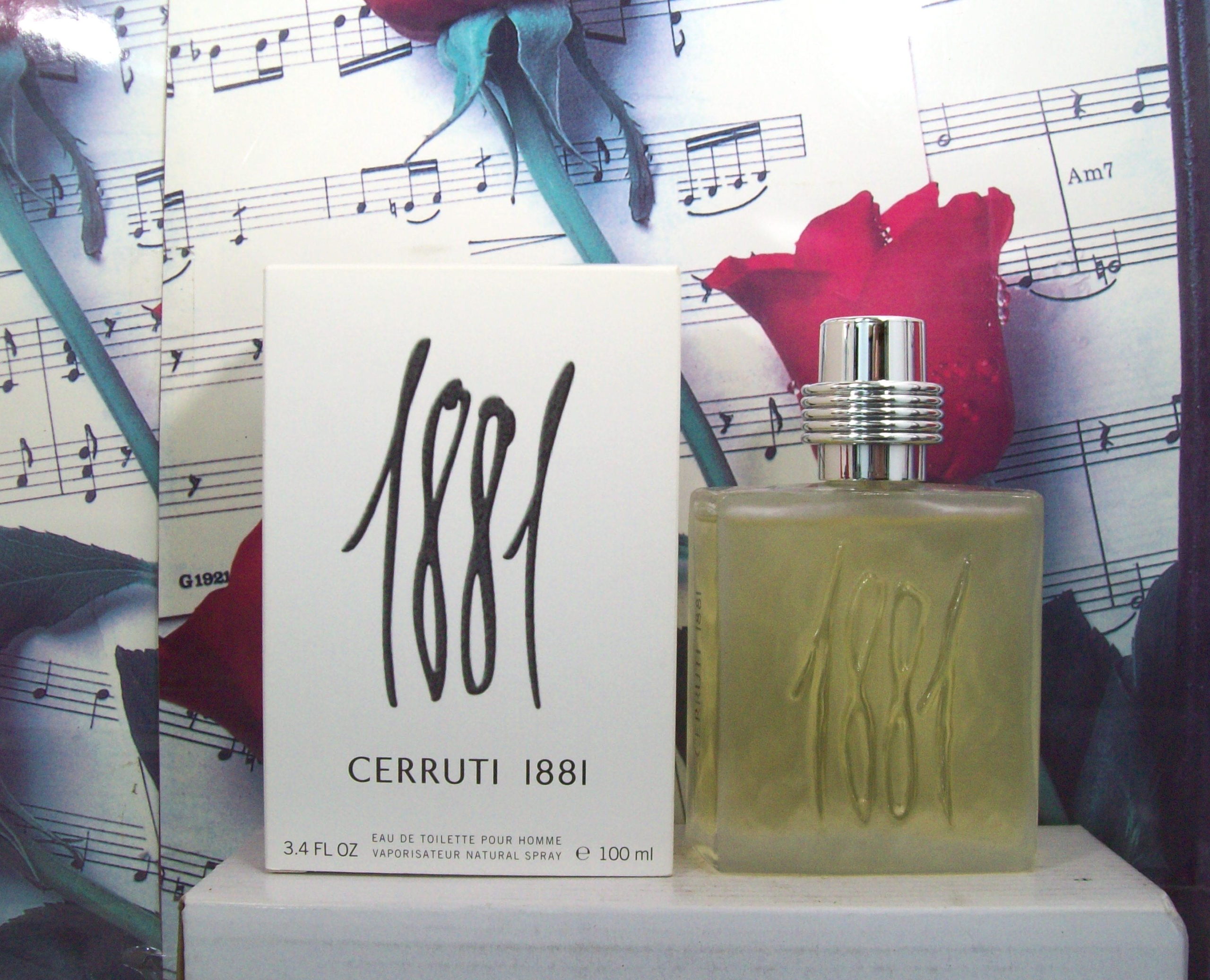 Cerruti 1881 For Men 3.4 OZ EDT Spray bottle front view