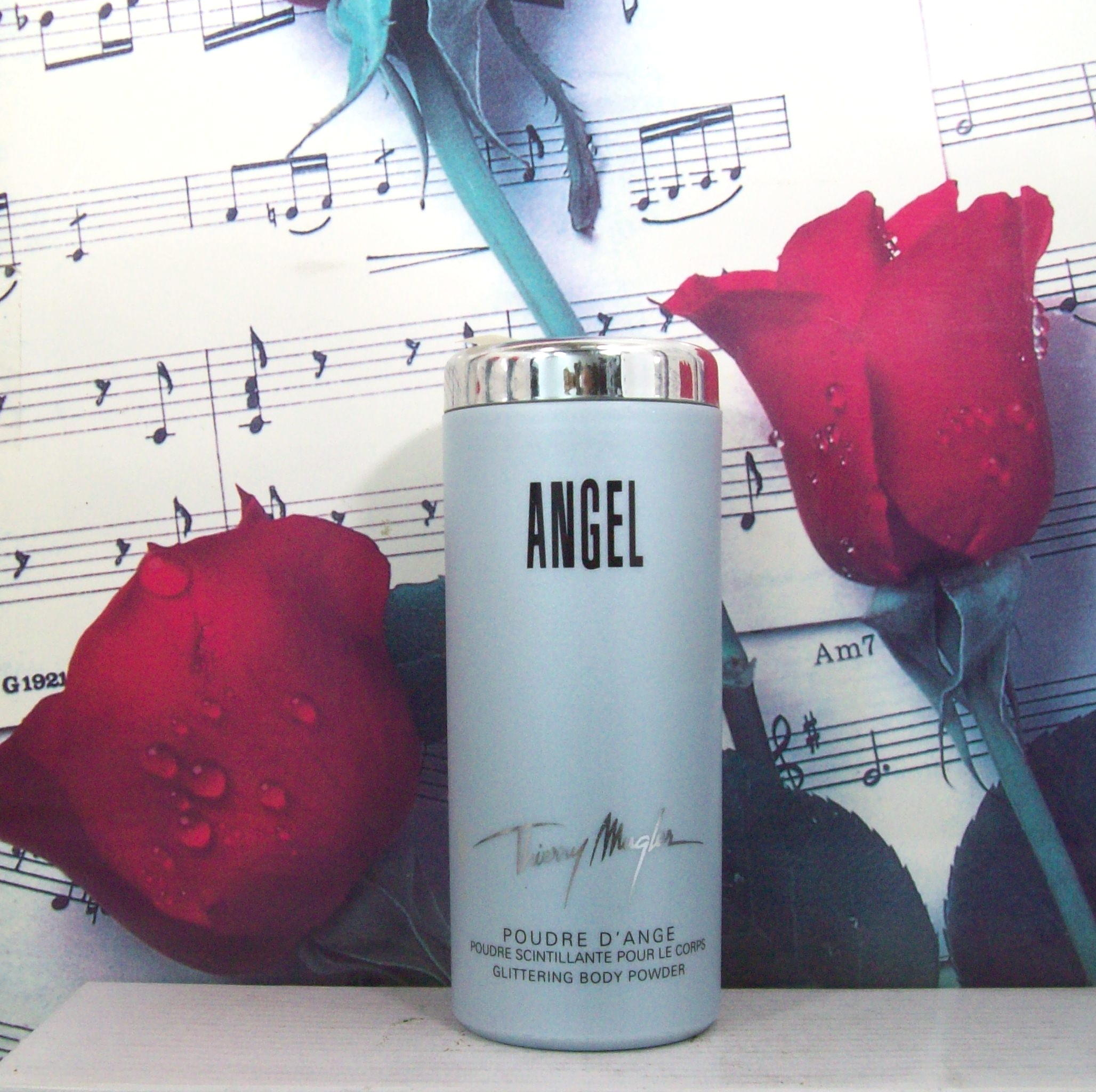 Thierry Mugler Angel Glittering Body Powder 2.7 OZ front view