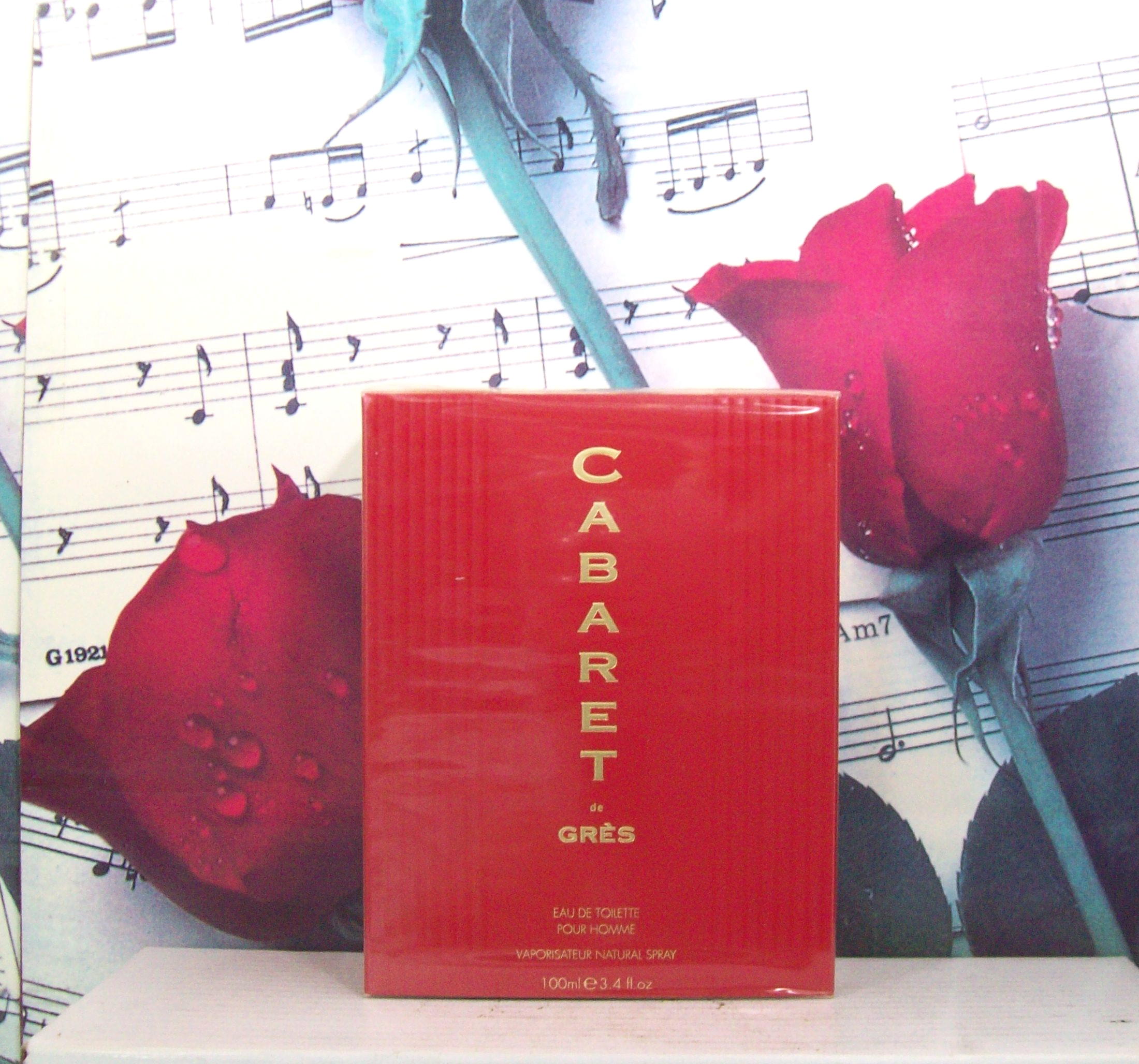 Cabaret De Gres Pour Homme 3.4 OZ EDT Spray bottle front view