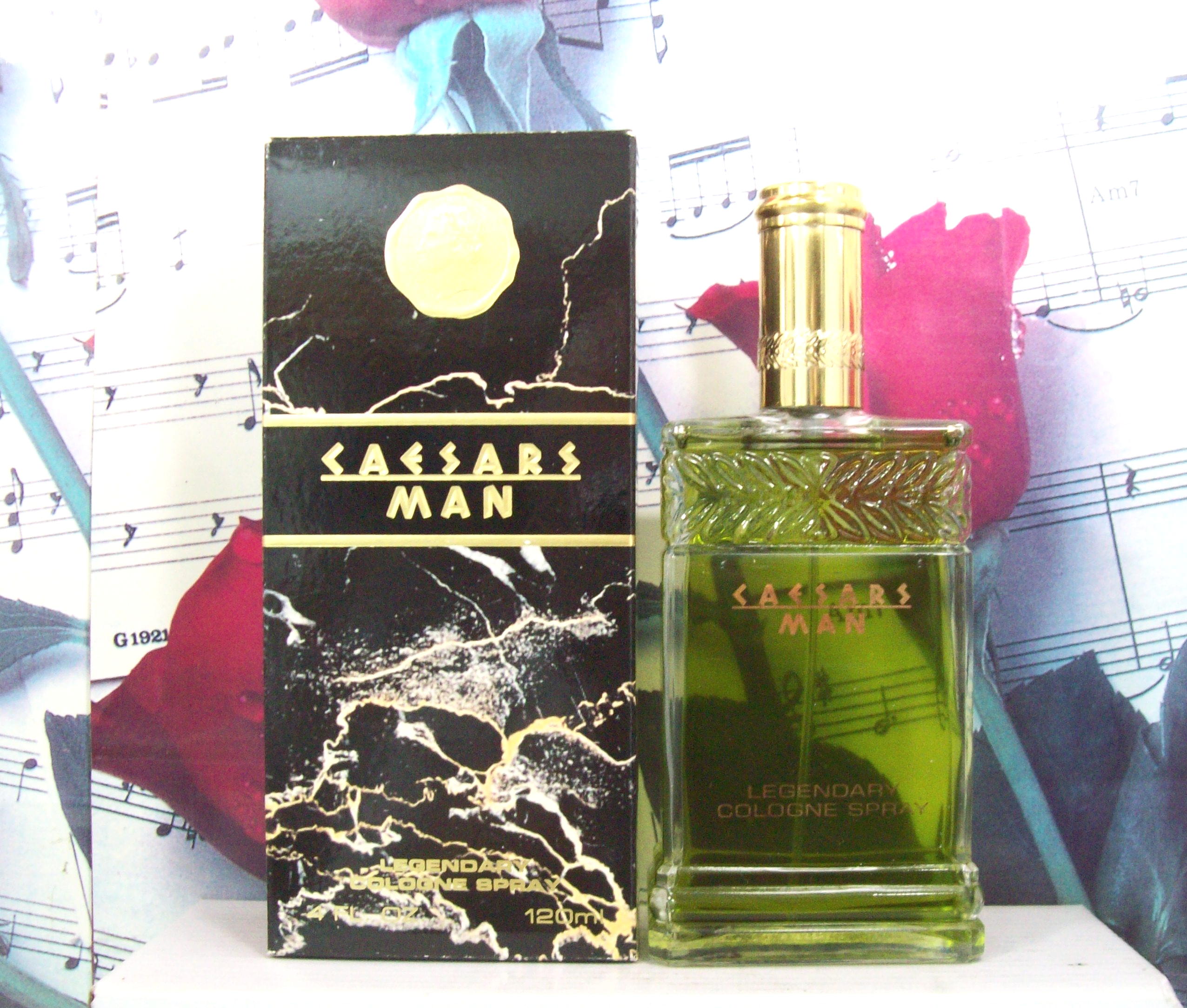 Caesars Man Legendary Cologne Spray 4.0 OZ bottle front view