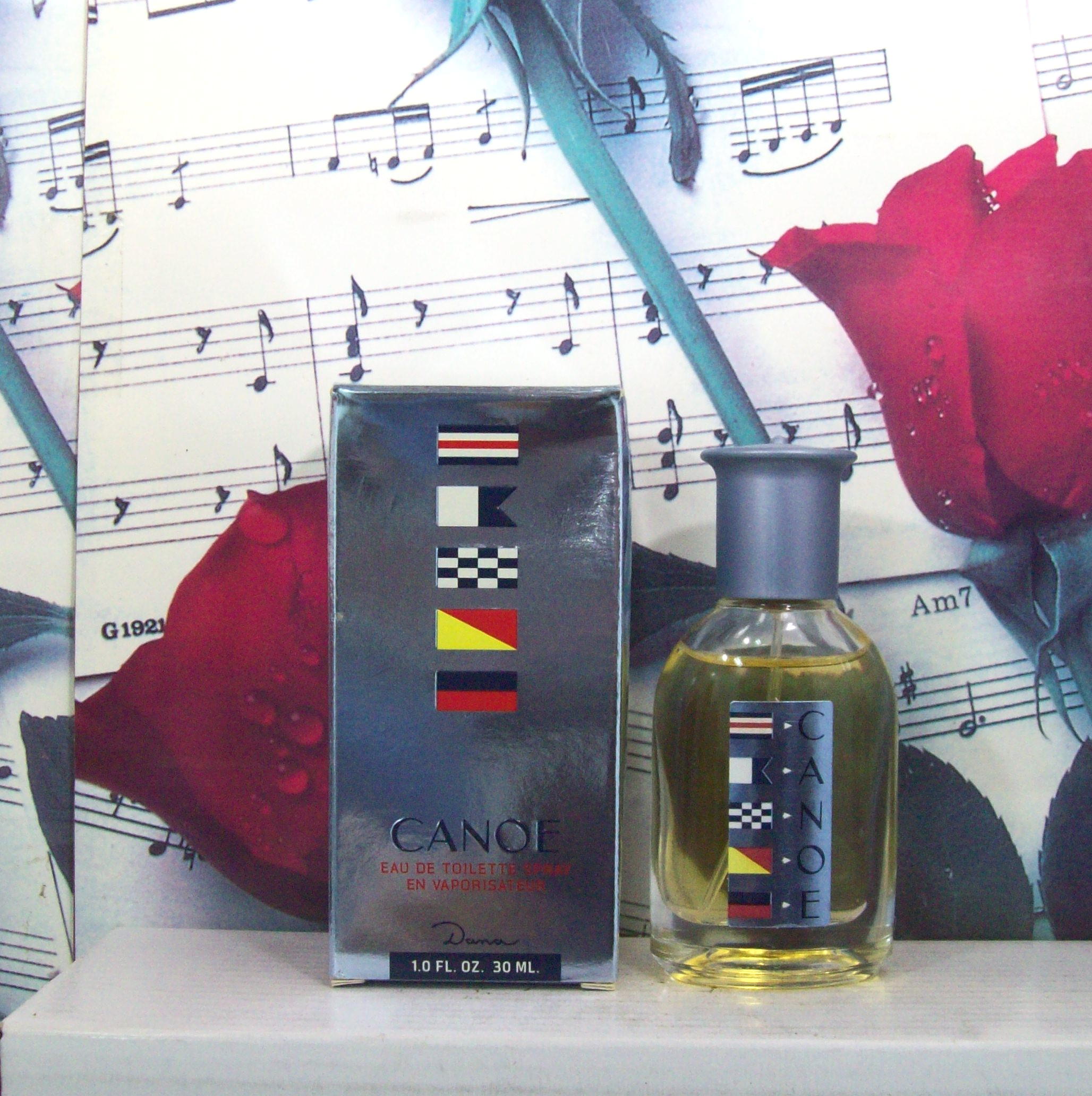 Canoe 1.0 OZ EDT Spray for Men bottle front view