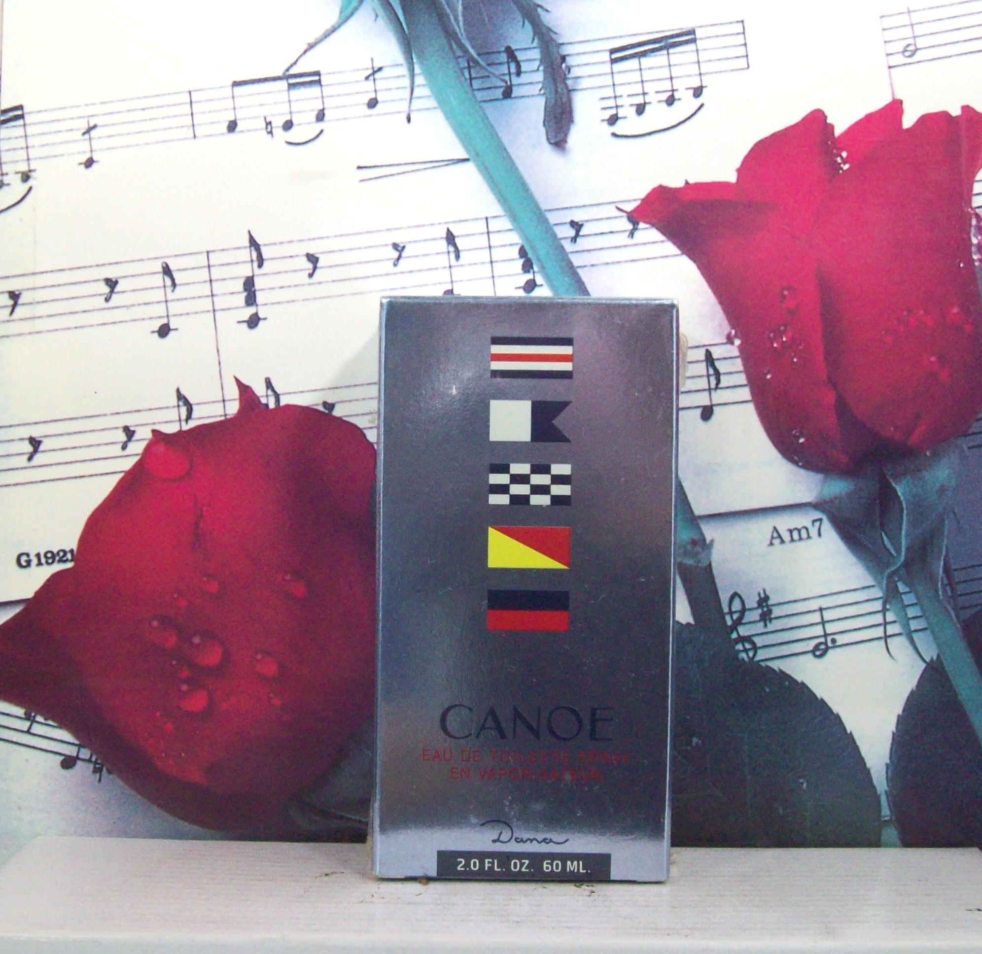 Canoe 2.0 OZ EDT Spray for Men front bottle view