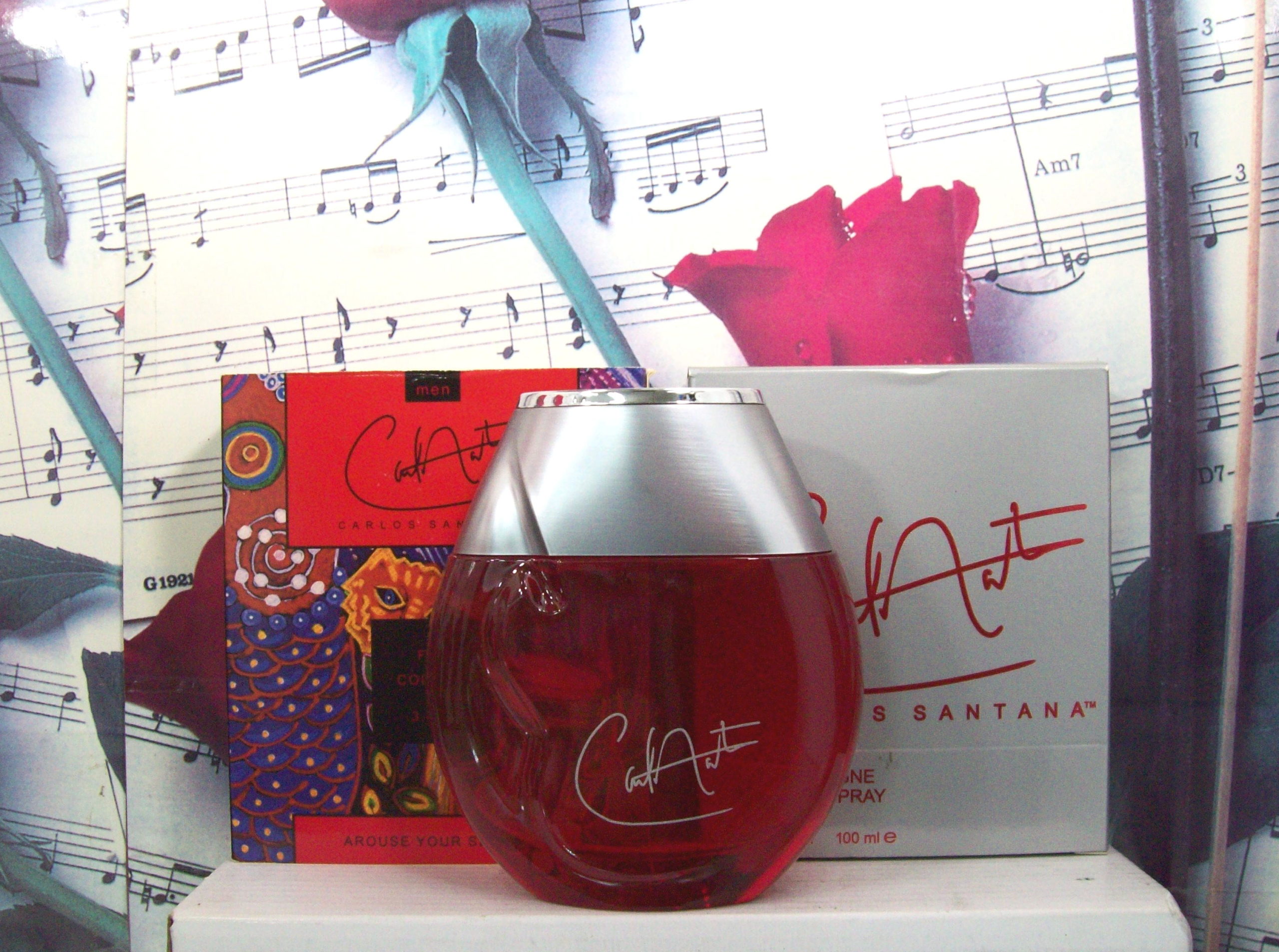 Carlos Santana Men EDT Spray 3.4 OZ bottle front view